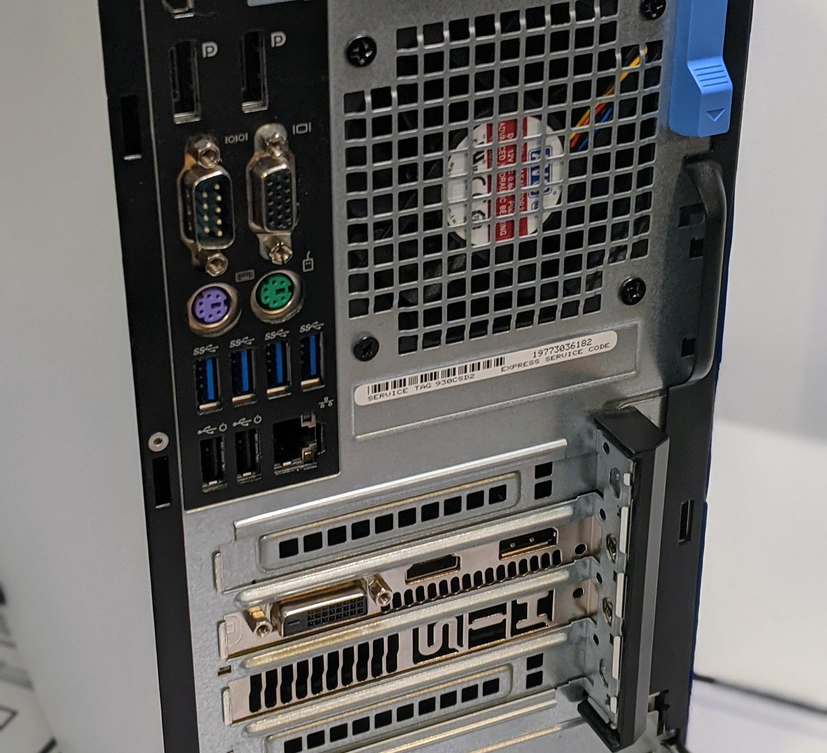 Upgraded Optiplex 5040/ i5-6500, RX 560 2GB