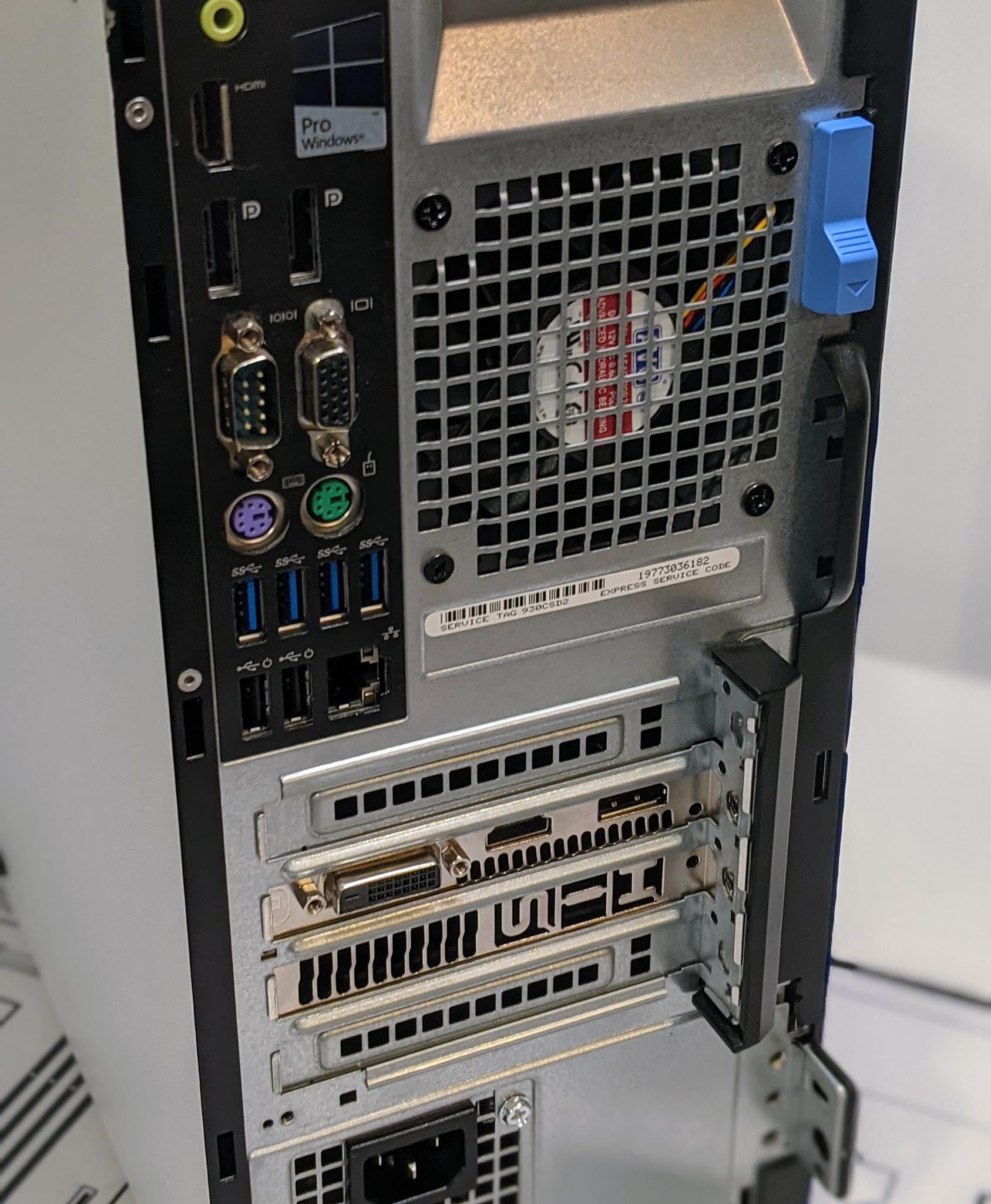 Upgraded Optiplex 5040/ i5-6500, RX 560 2GB