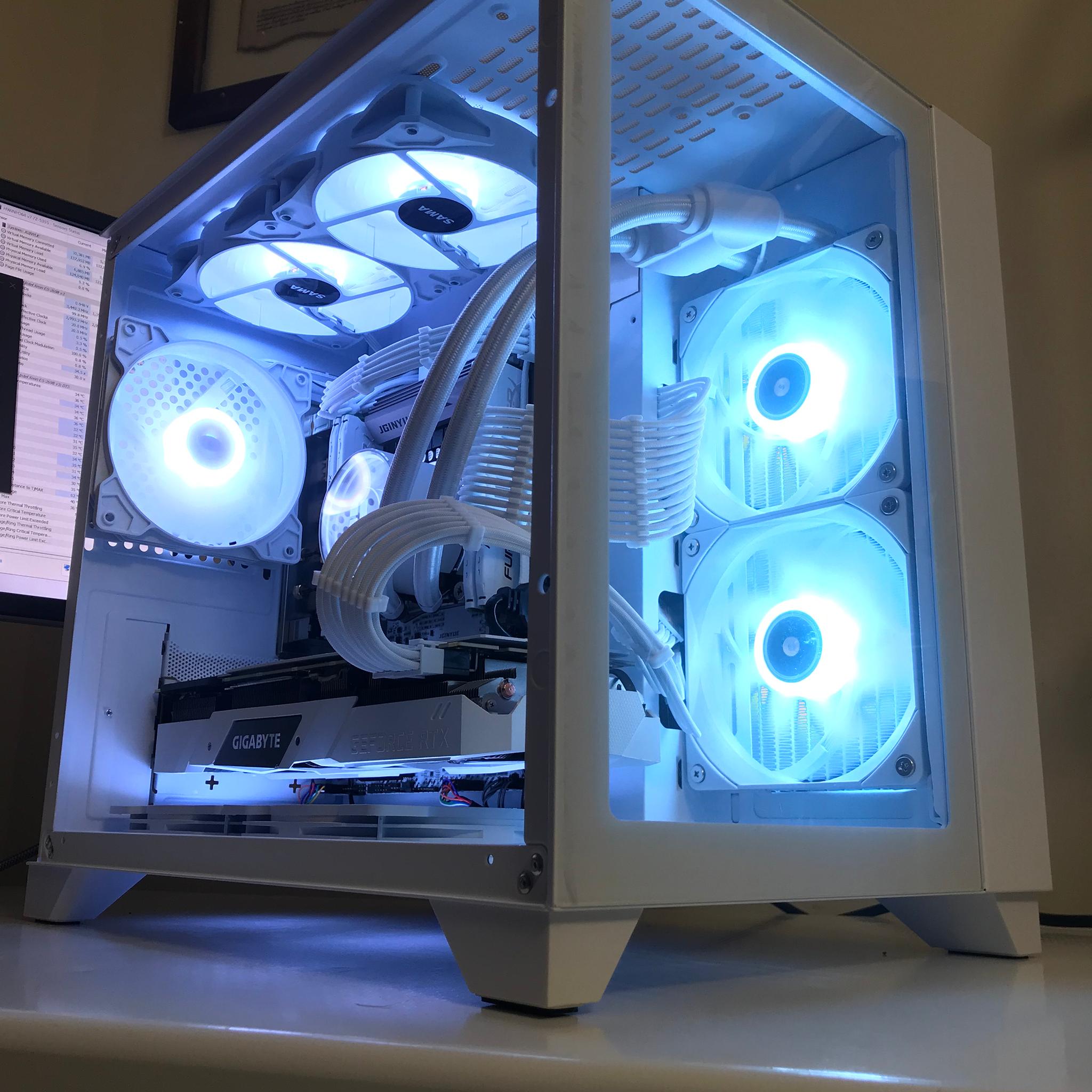 i9xeon 16c/32t 128GB RTX 2070 Super 8GB 1TB NVMe RGB Streaming/Gaming/ContentCreator PC Computer