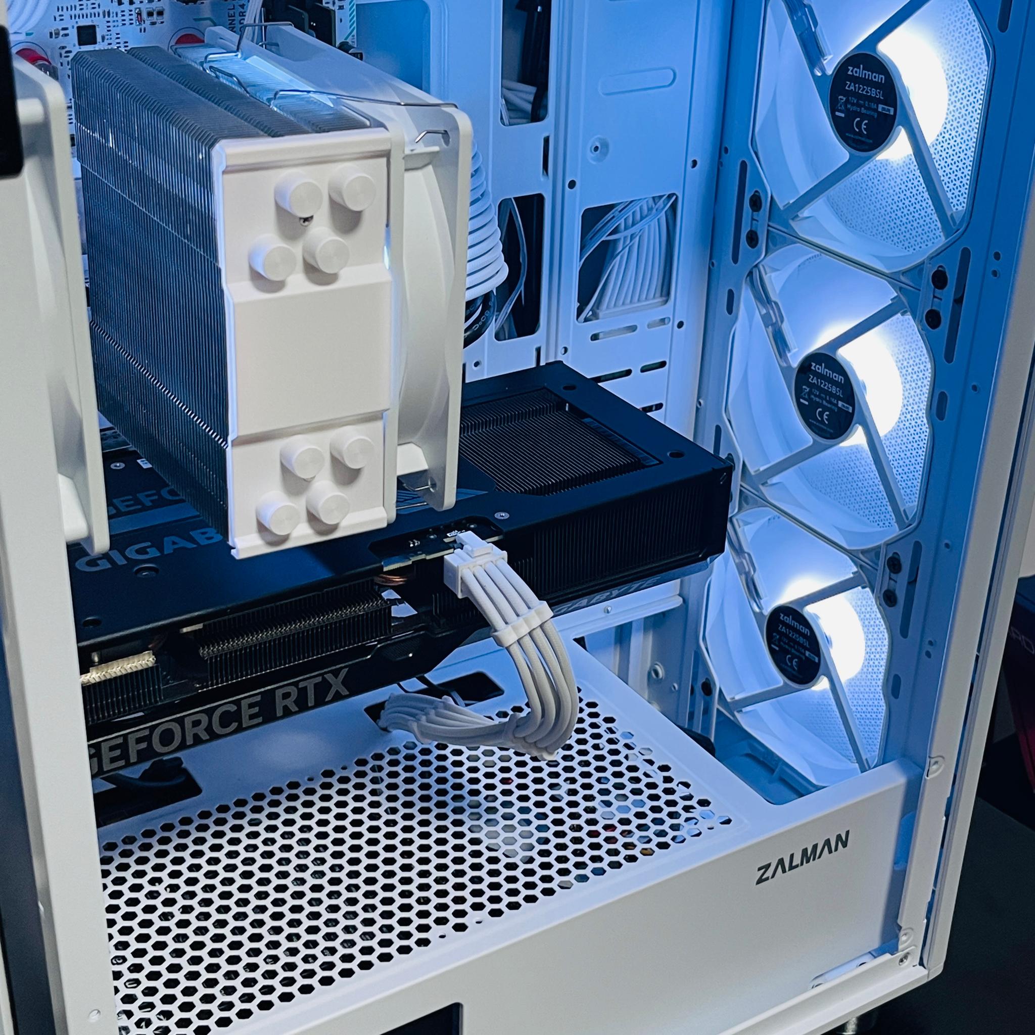 RTX 4070 12GB | Ryzen 7 5700X | 32GB DDR4 | 1TB NVME M2 SSD | Win11 | WIFI+BT | Custom Gaming PC