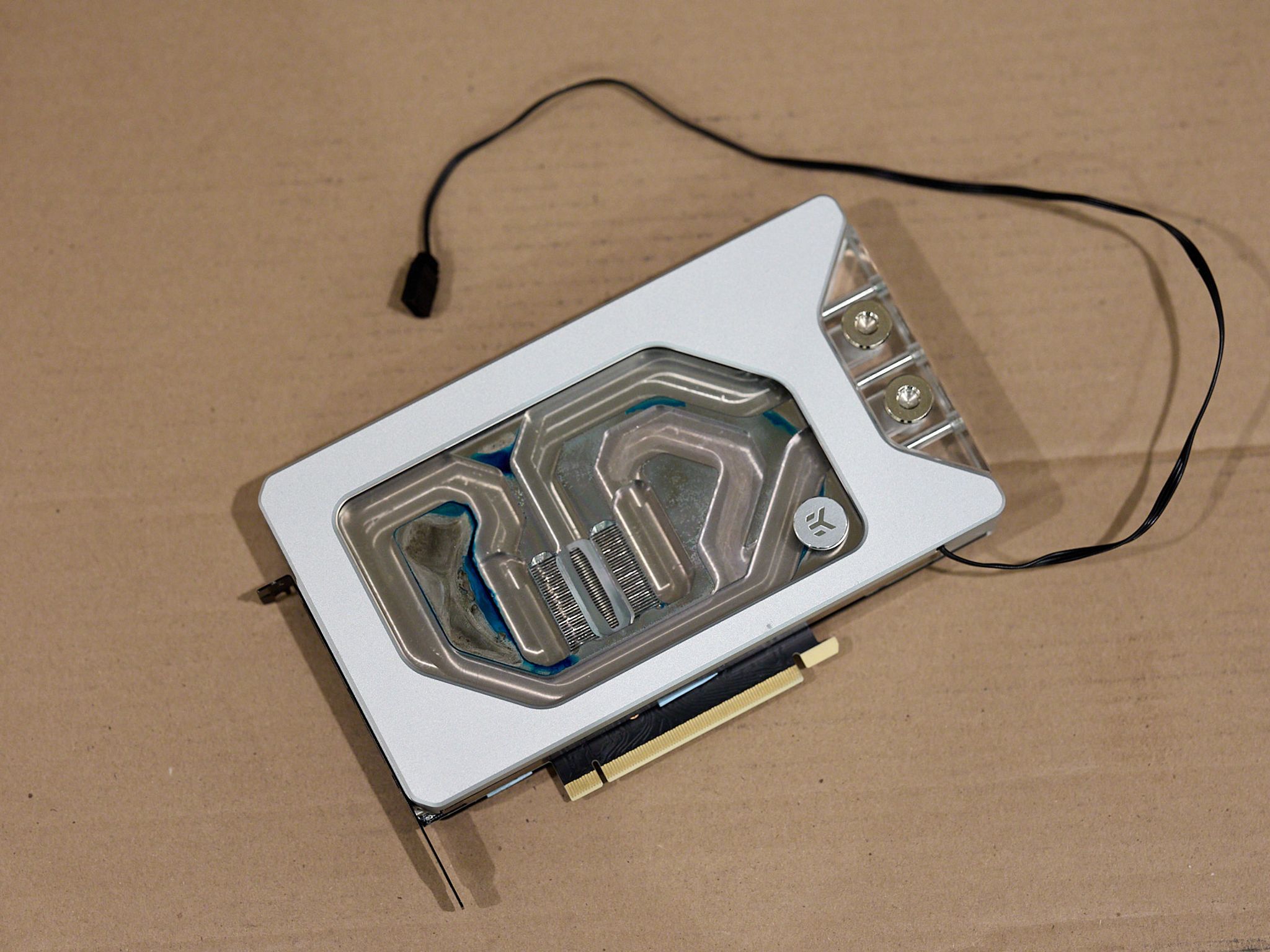 RTX 3090 FE with Stock Cooler and EK Special Edition GPU Block Included