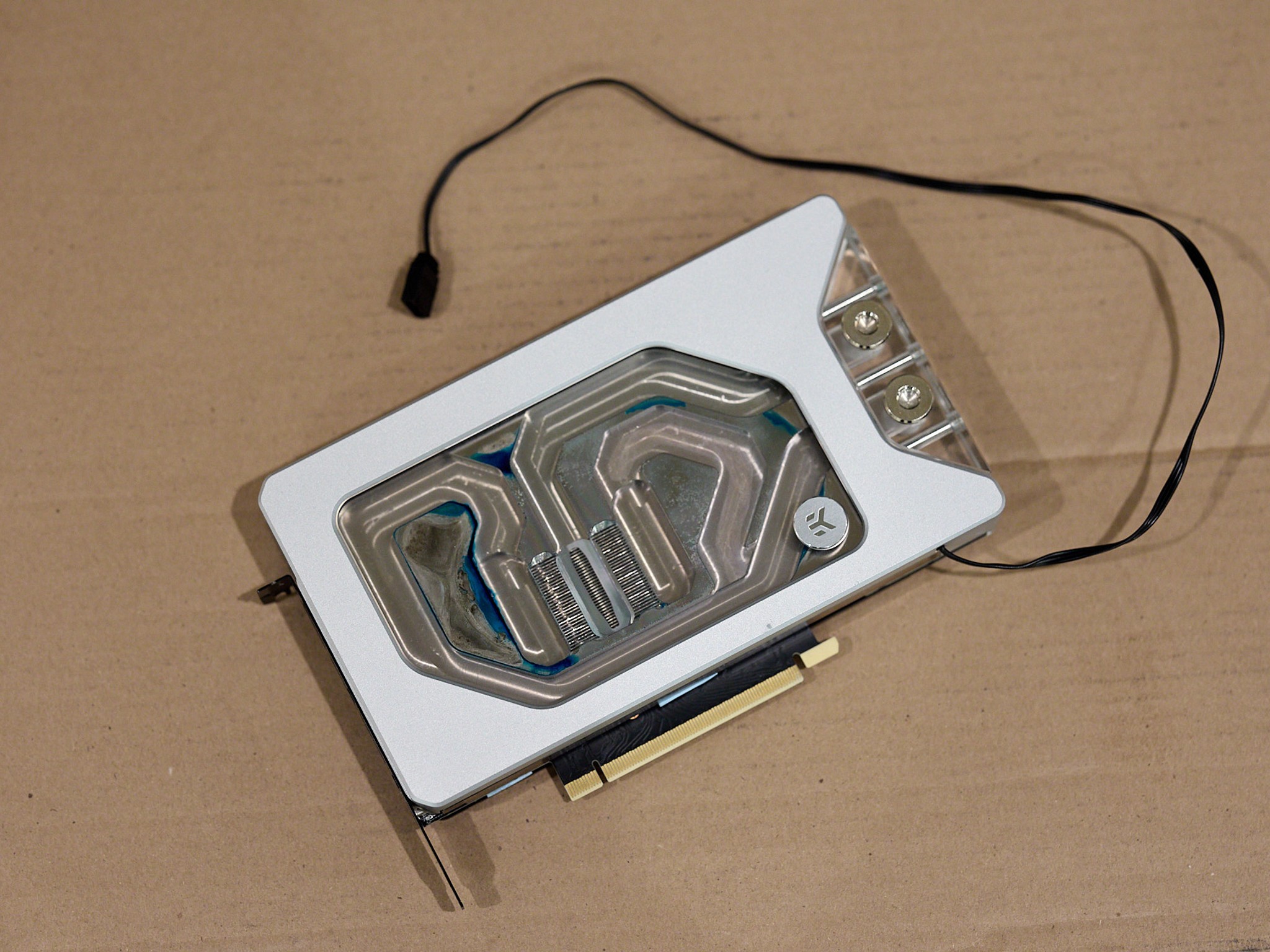 RTX 3090 FE with Stock Cooler and EK Special Edition GPU Block Included