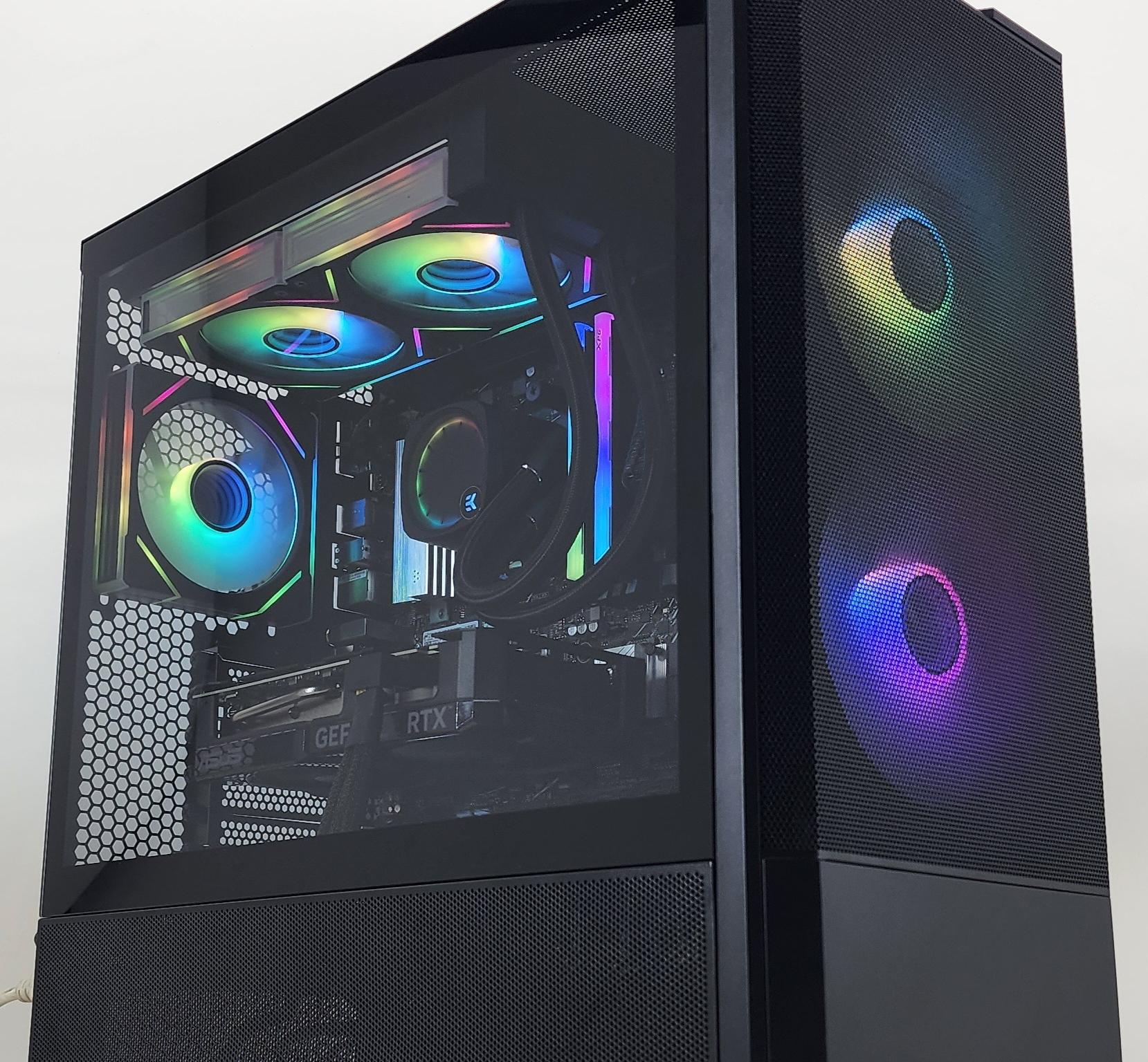 Gaming PC Ryzen 9 7900X 32GB RAM 1TB SSD RTX 4070 SUPER 12GB Windows 11 Computer