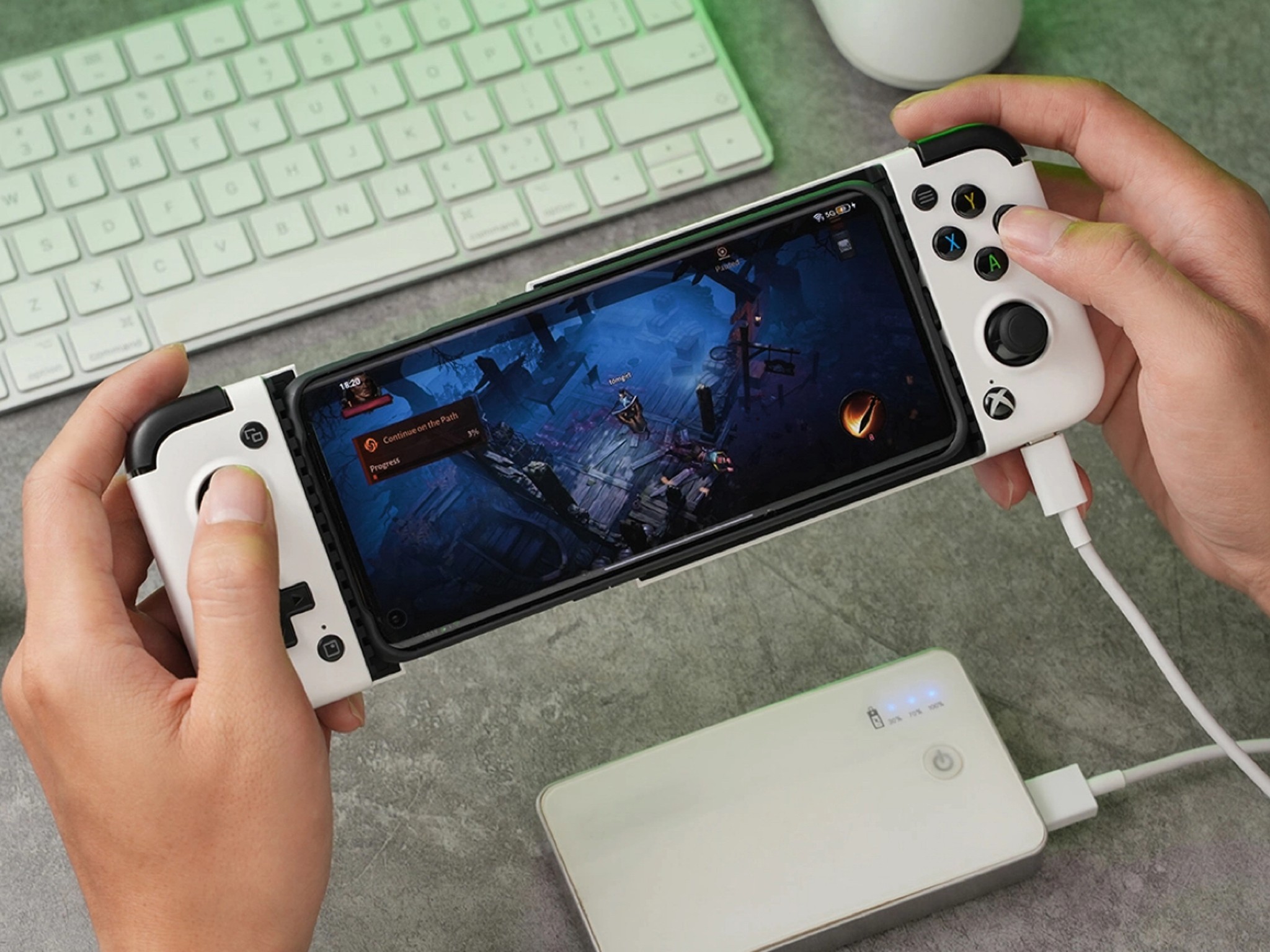 Gamesir X2 Pro Xbox Mobile Game Controller (Elite White)