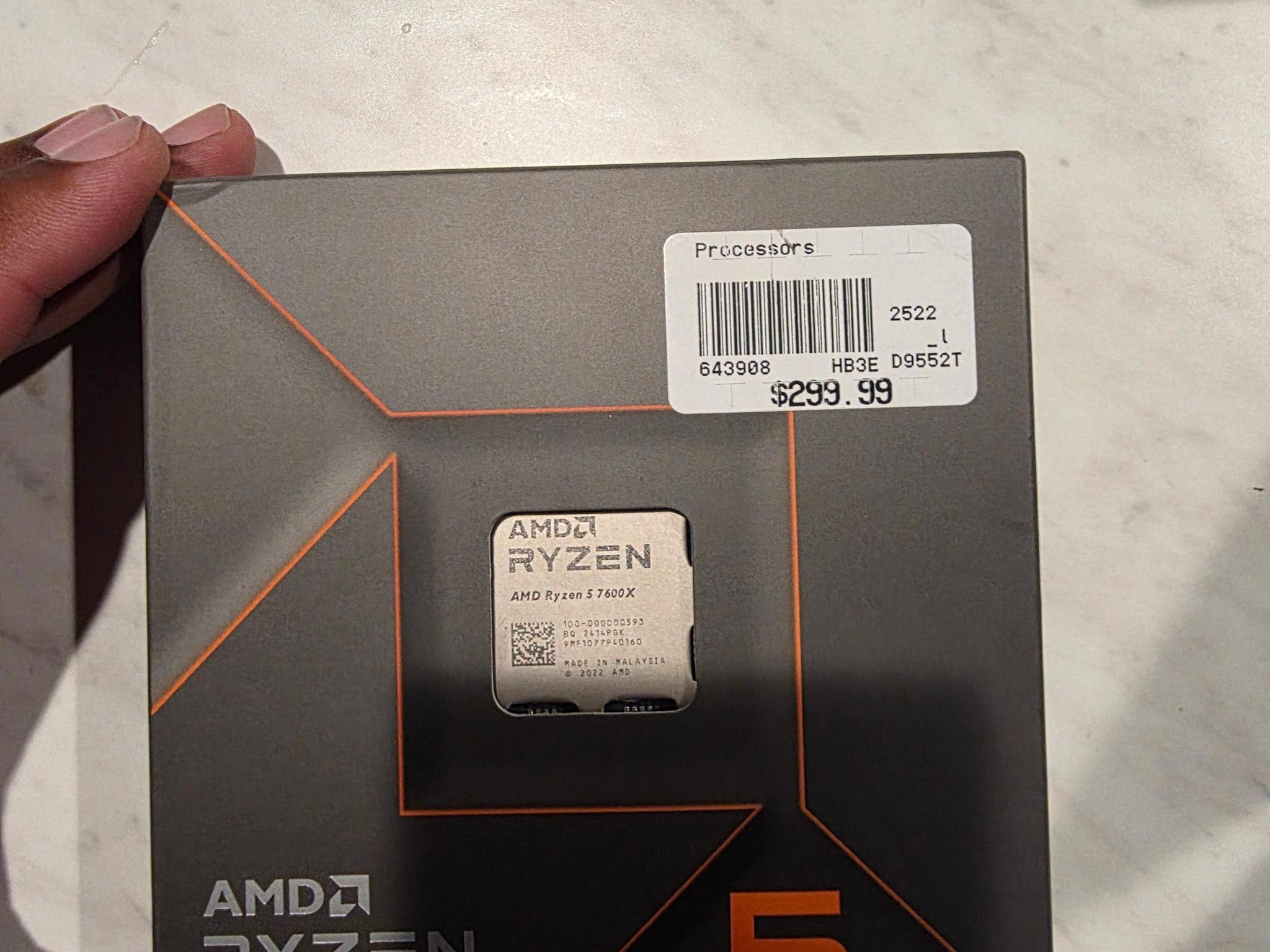 AMD Ryzen 5 7600X