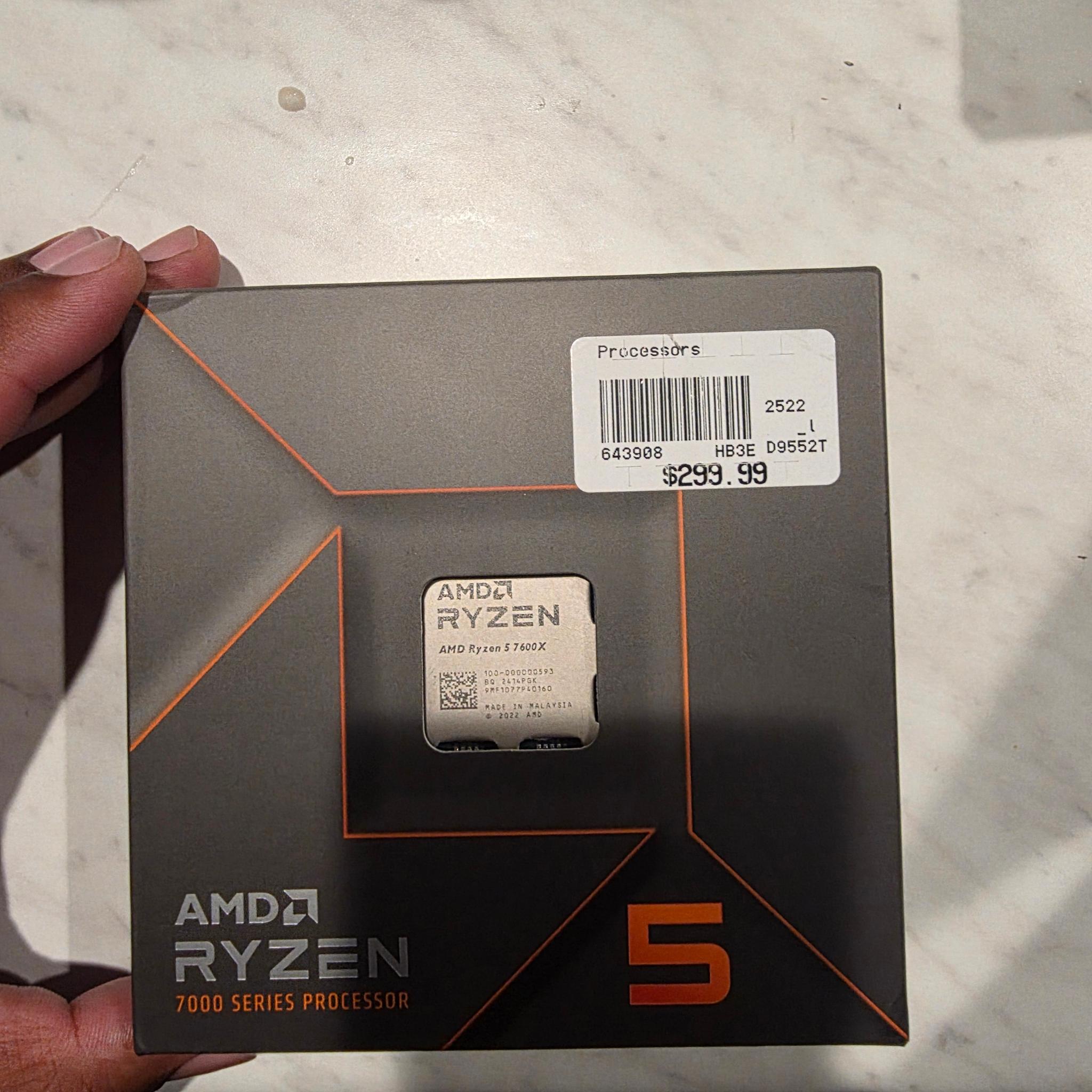 AMD Ryzen 5 7600X
