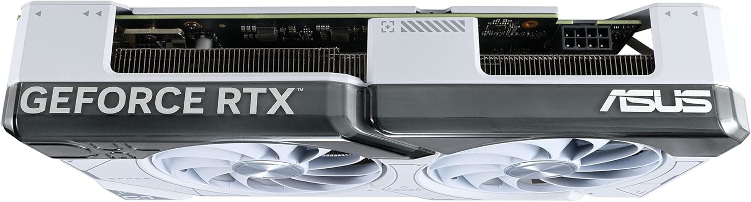 ASUS RTX 4070 12GB Dual GDDR6X DUAL-RTX4070-12G-WHITE Video Graphics Card GPU