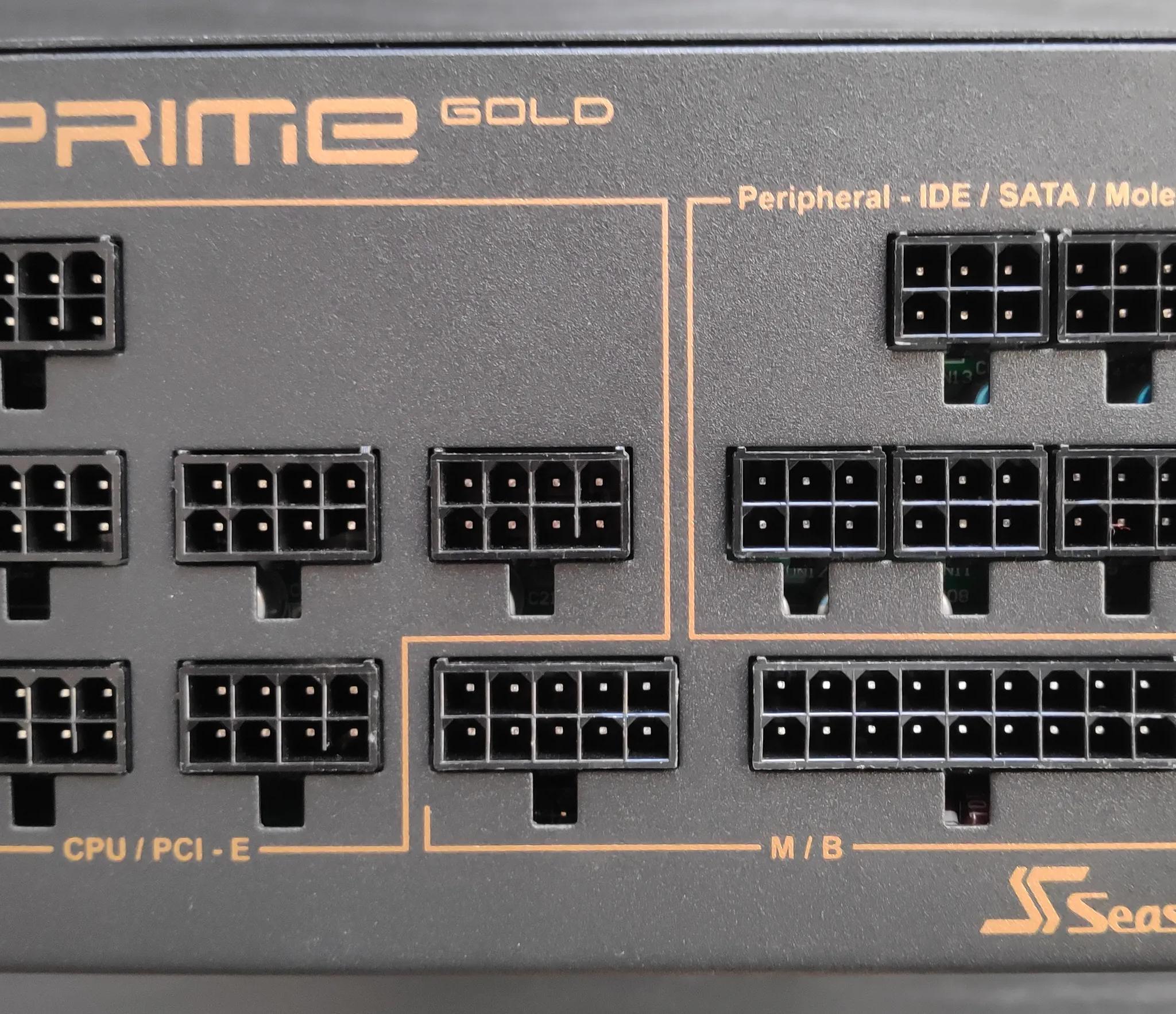 Seasonic Prime Ultra 1000 Gold, 1000W, 80 PLUS Gold Certified, Fully Modular Power Supply