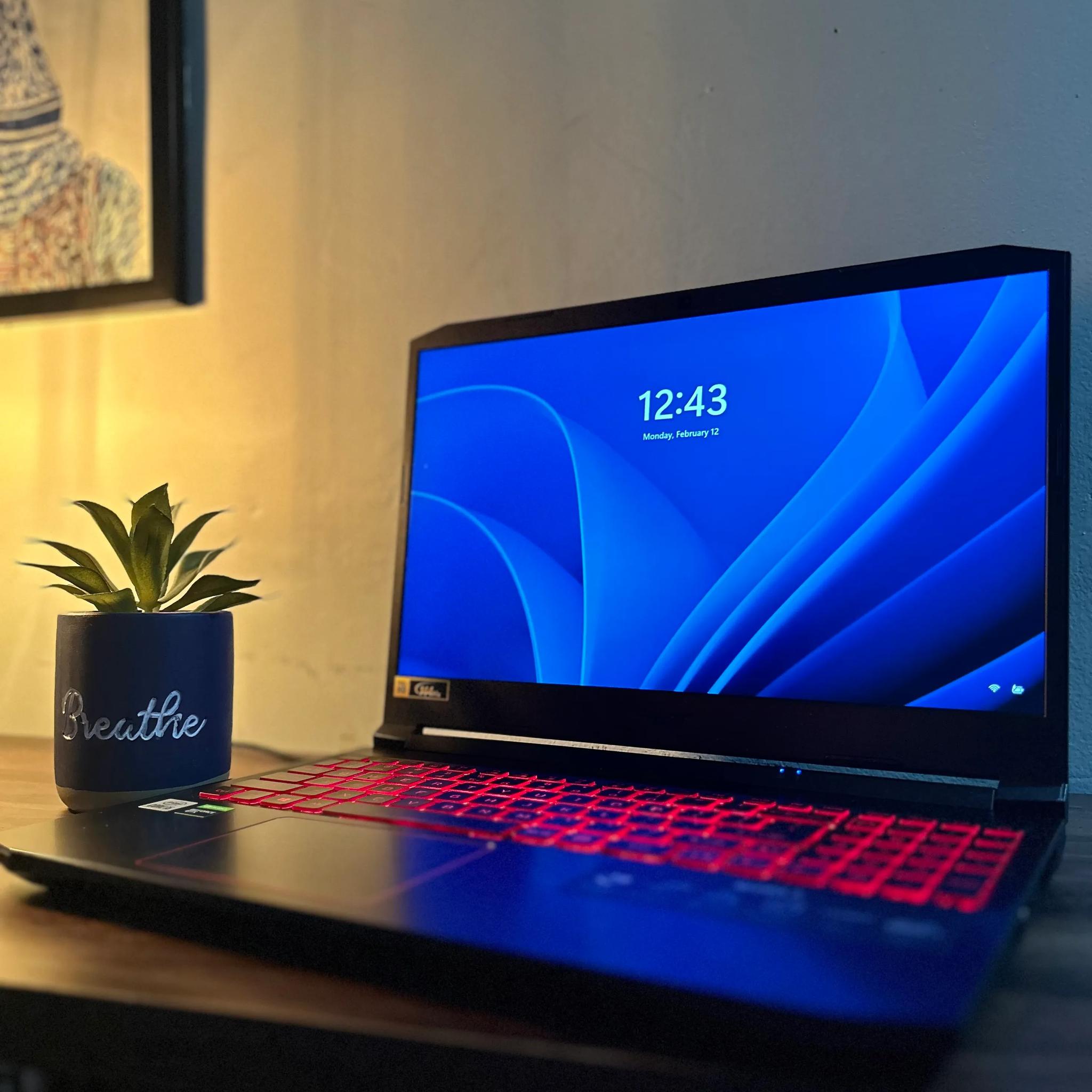 Acer - Nitro 5 15.6" Gaming Laptop|Intel Core i5-10300H|8GB Memory|NVIDIA GeForce GTX 1650