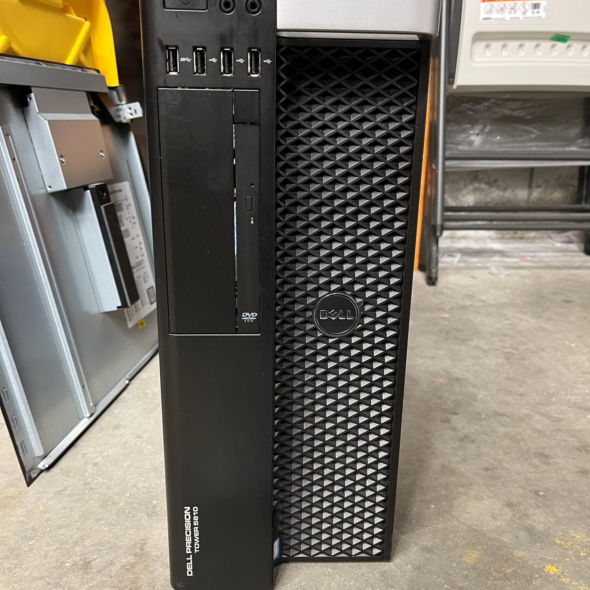 🔥NVIDIA GTX 1080, Intel Xeon 6 Core (Same as i7), 500 GB SSD, 12 GB RAM, Dell T5810 Gaming PC 🔵