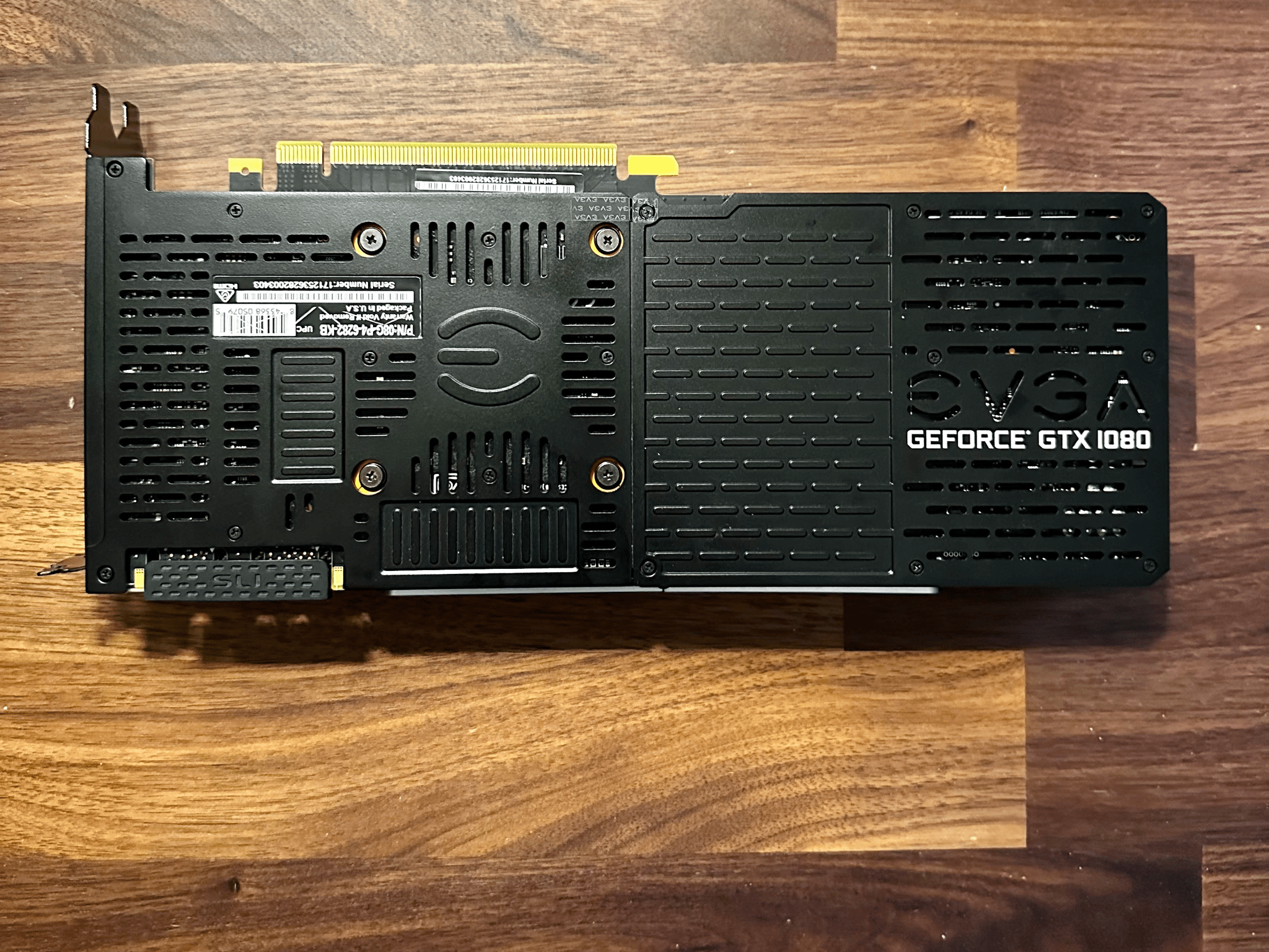 EVGA GTX 1080 SC 8GB GDDR5X Graphics Card