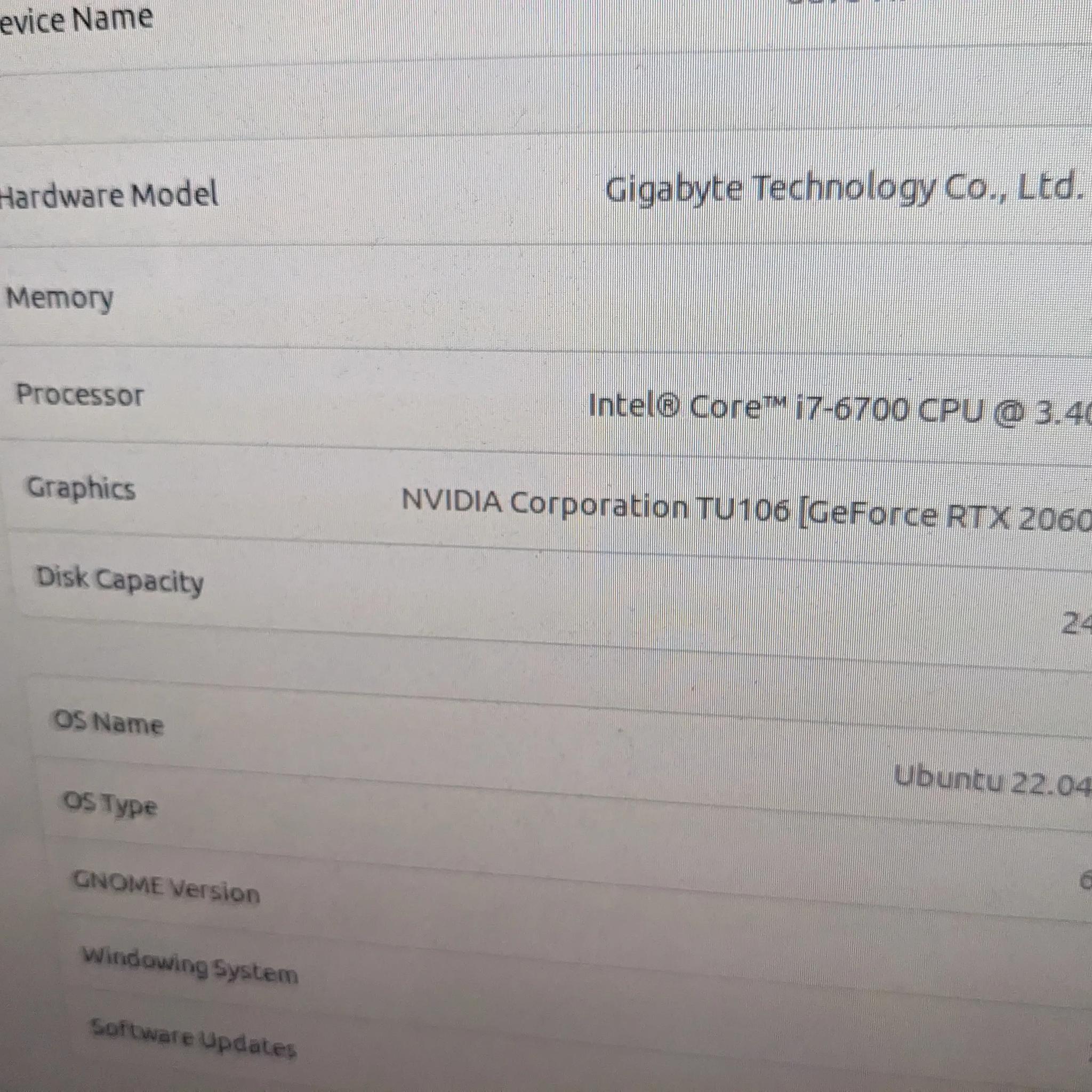 HP RTX 2060 w/ 2GB working