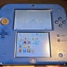 CUSTOM USED Nintendo 2DS Blue/Black Handheld Console, Mario Kart 7 Edition