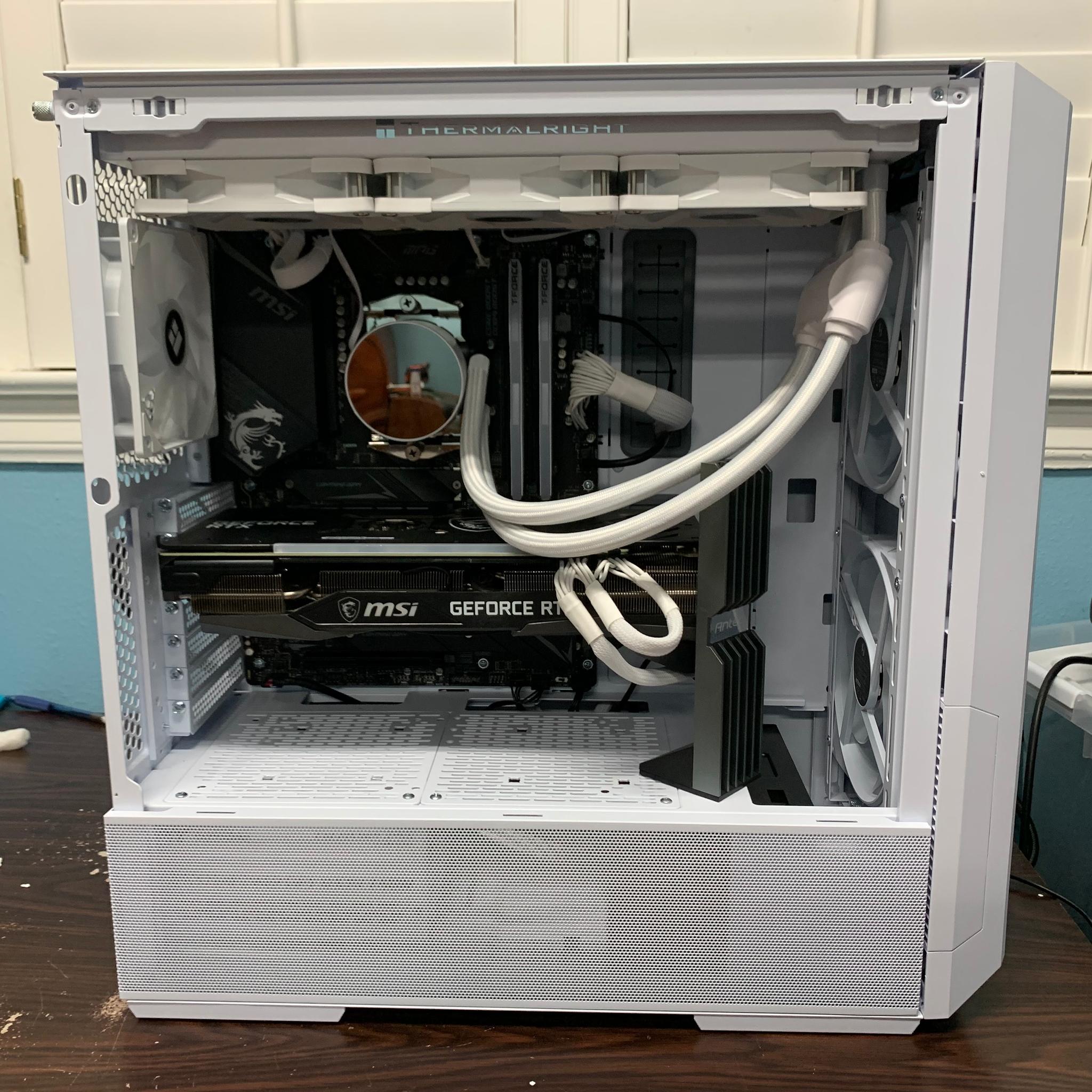 White Steel |Ryzen 7 5700X|RTX 3070 8GB|32GB RAM|2TB SSD|Windows 11 Pro