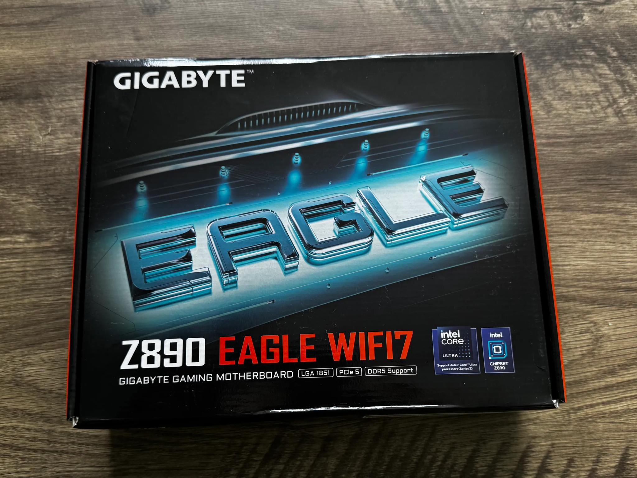 NEW Gigabyte Z890 Eagle WiFi7 LGA 1851 | Intel 14th/15th Gen Ready | Sealed