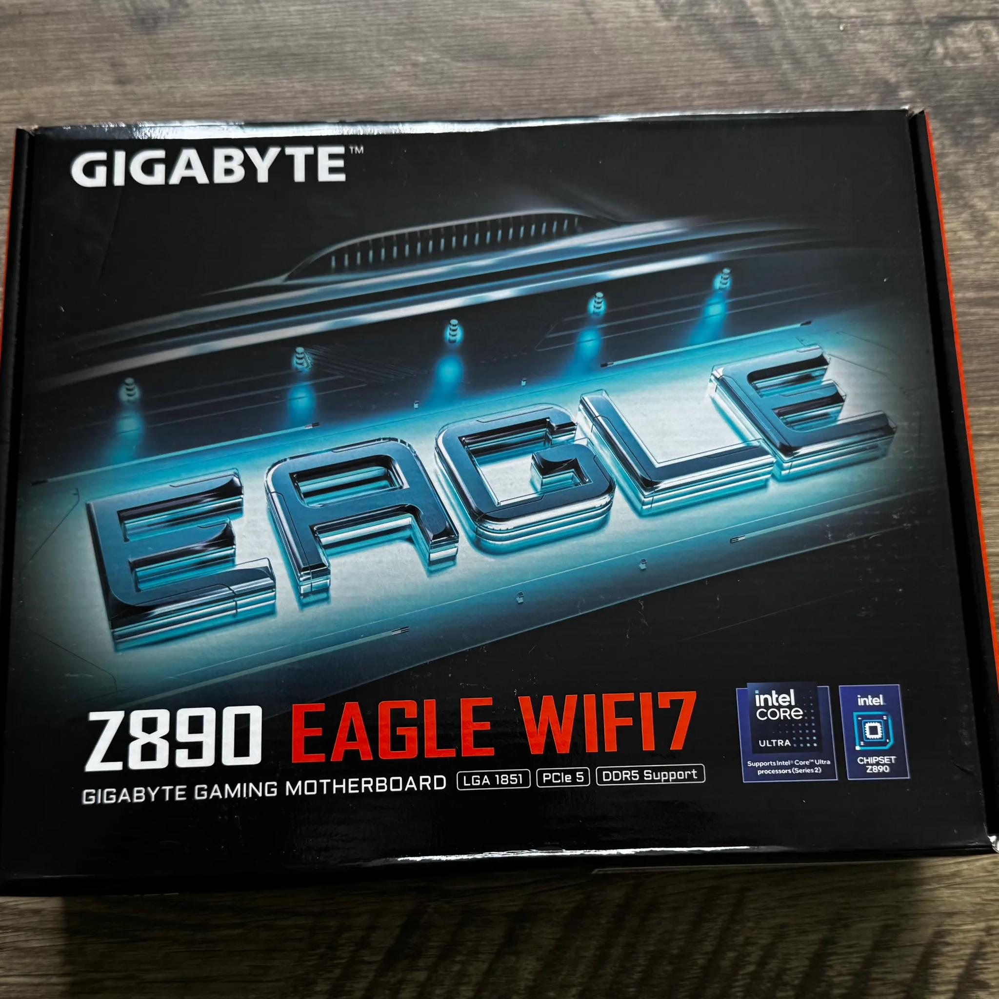 NEW Gigabyte Z890 Eagle WiFi7 LGA 1851 | Intel 14th/15th Gen Ready | Sealed