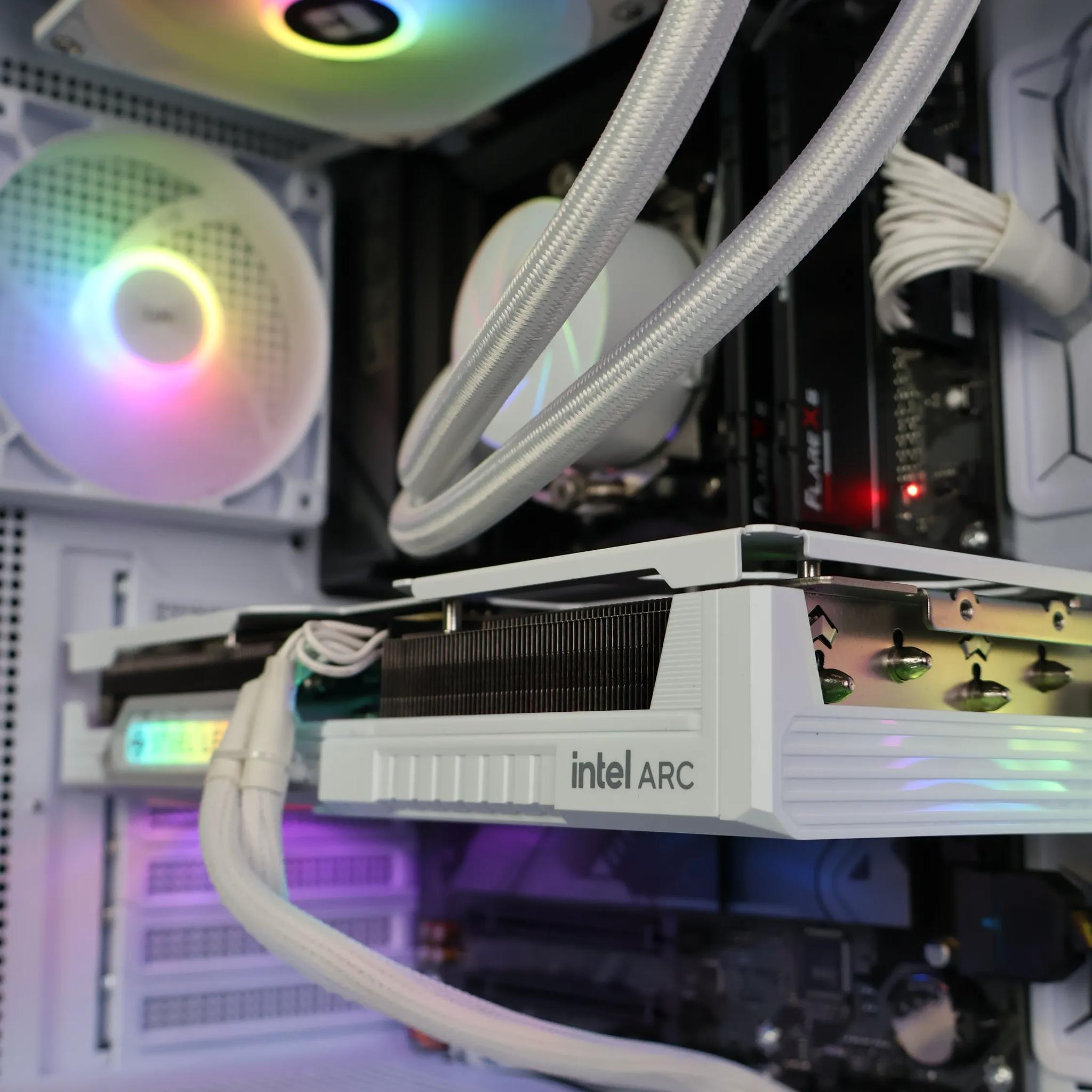 ⚪ Ryzen 5 8400F/Arc B580 12GB Gaming/Streaming PC ⚪