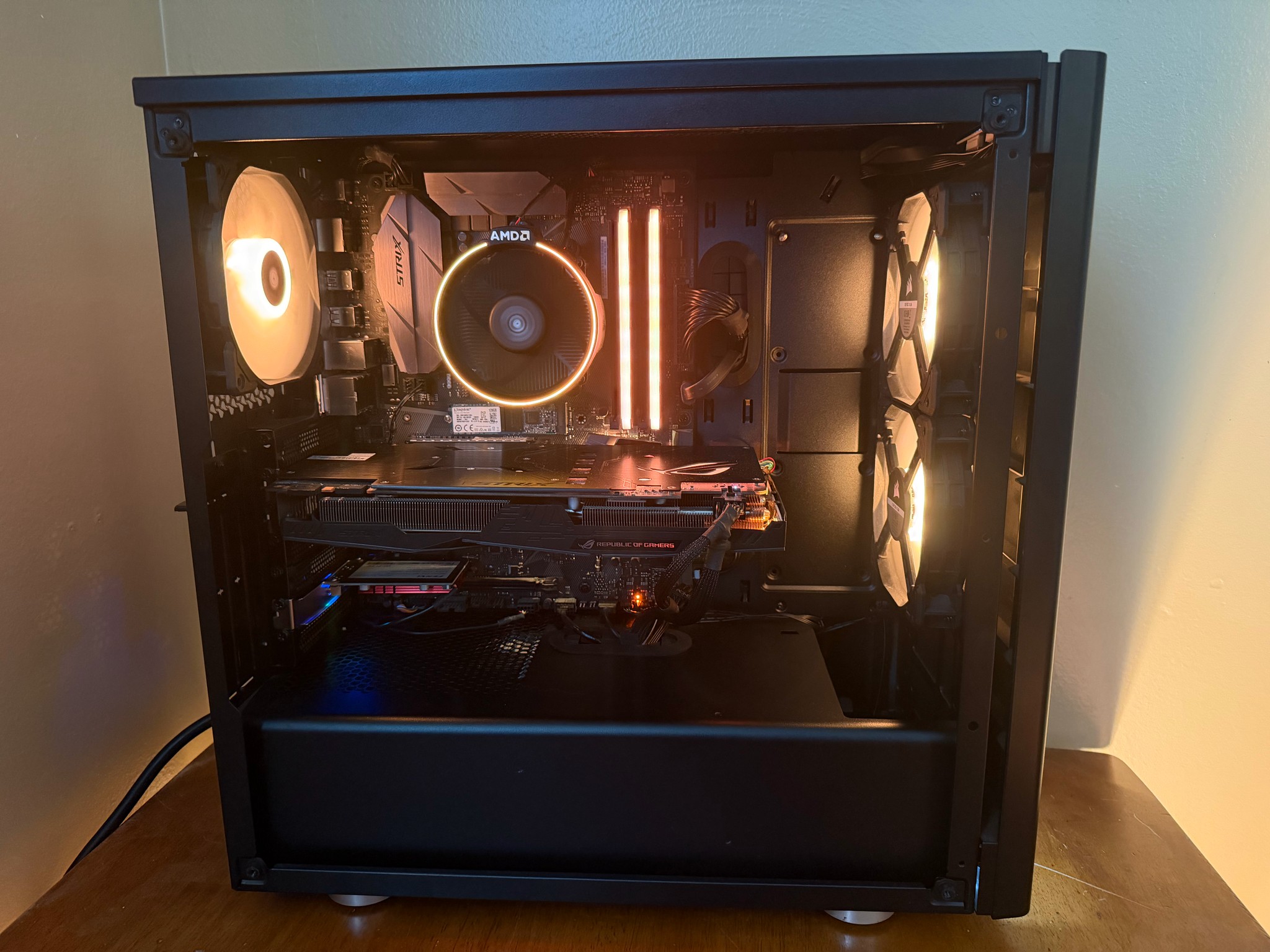 Gaming PC – Ryzen 7 2700X | ASUS ROG Strix GTX 1070 | 32GB RAM | Wi-Fi 6 | Windows 11 Home