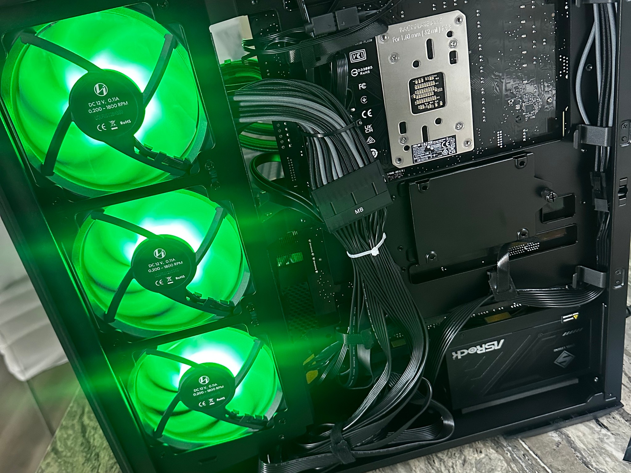 GeForce RTX 3080 12GB Custom Gaming PC - Ryzen 5 9600X