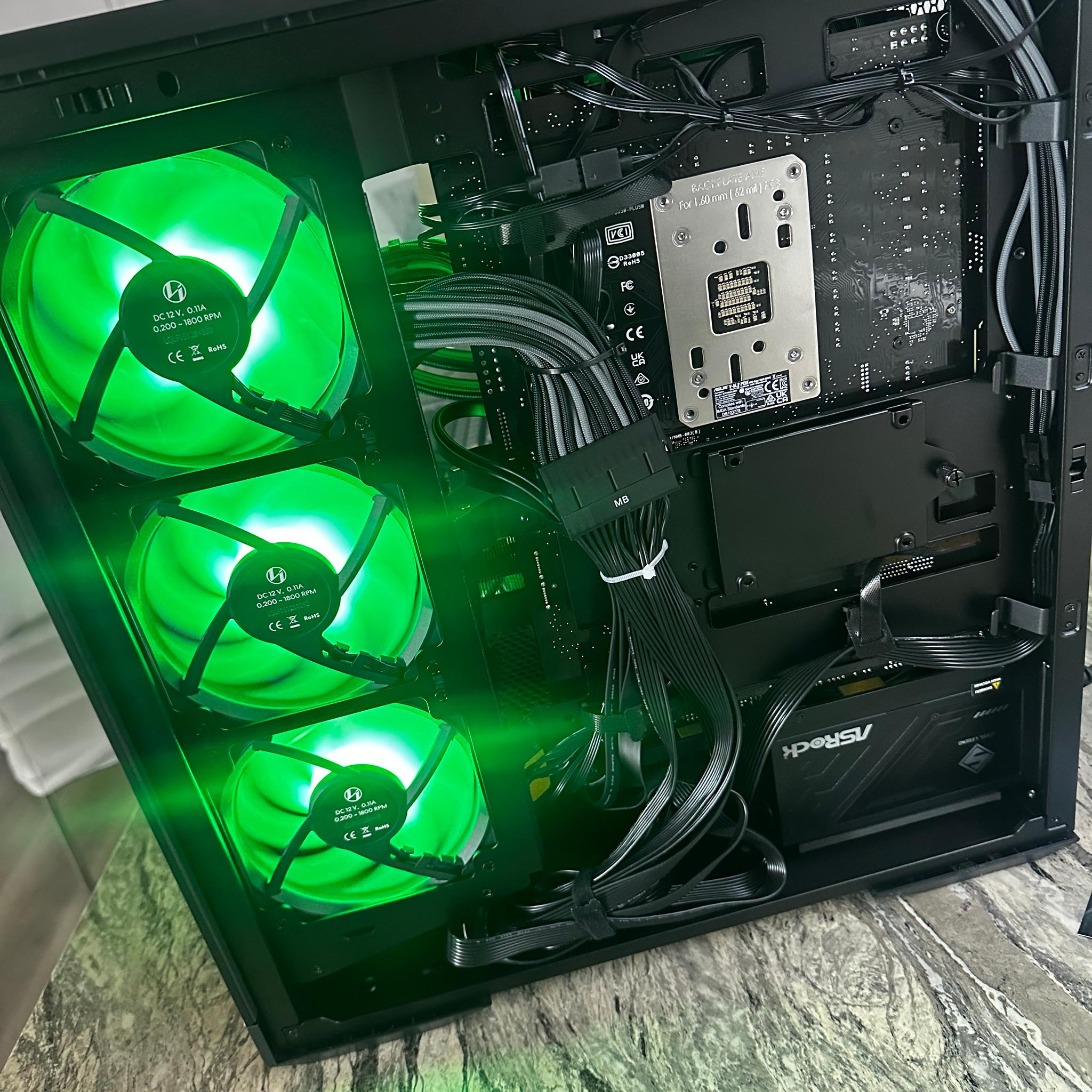 GeForce RTX 3080 12GB Custom Gaming PC - Ryzen 5 9600X