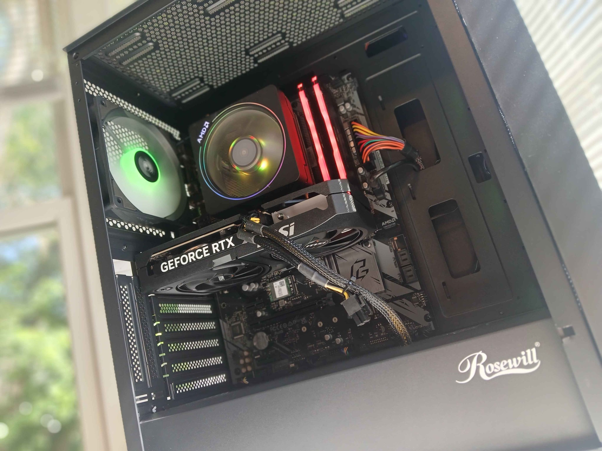 RTX 5060ti 8gb | 32GB RAM | Ryzen 5600x | 1tb SSD | WIFI & BT | ARGB
