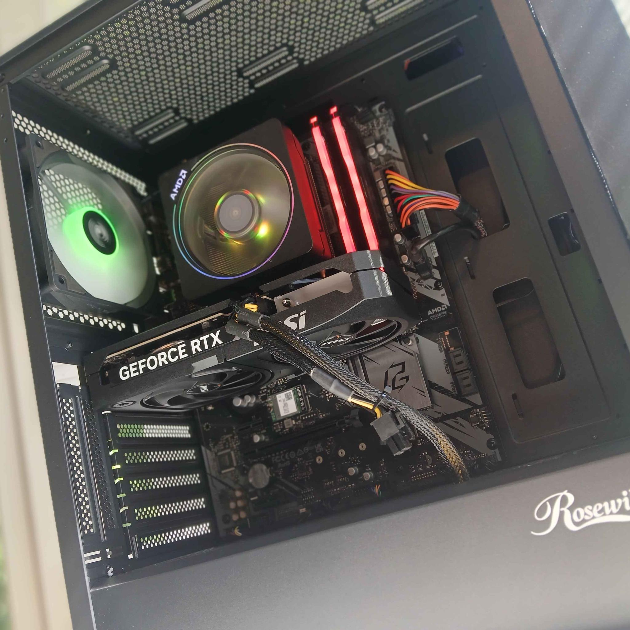 RTX 5060ti 8gb | 32GB RAM | Ryzen 5600x | 1tb SSD | WIFI & BT | ARGB