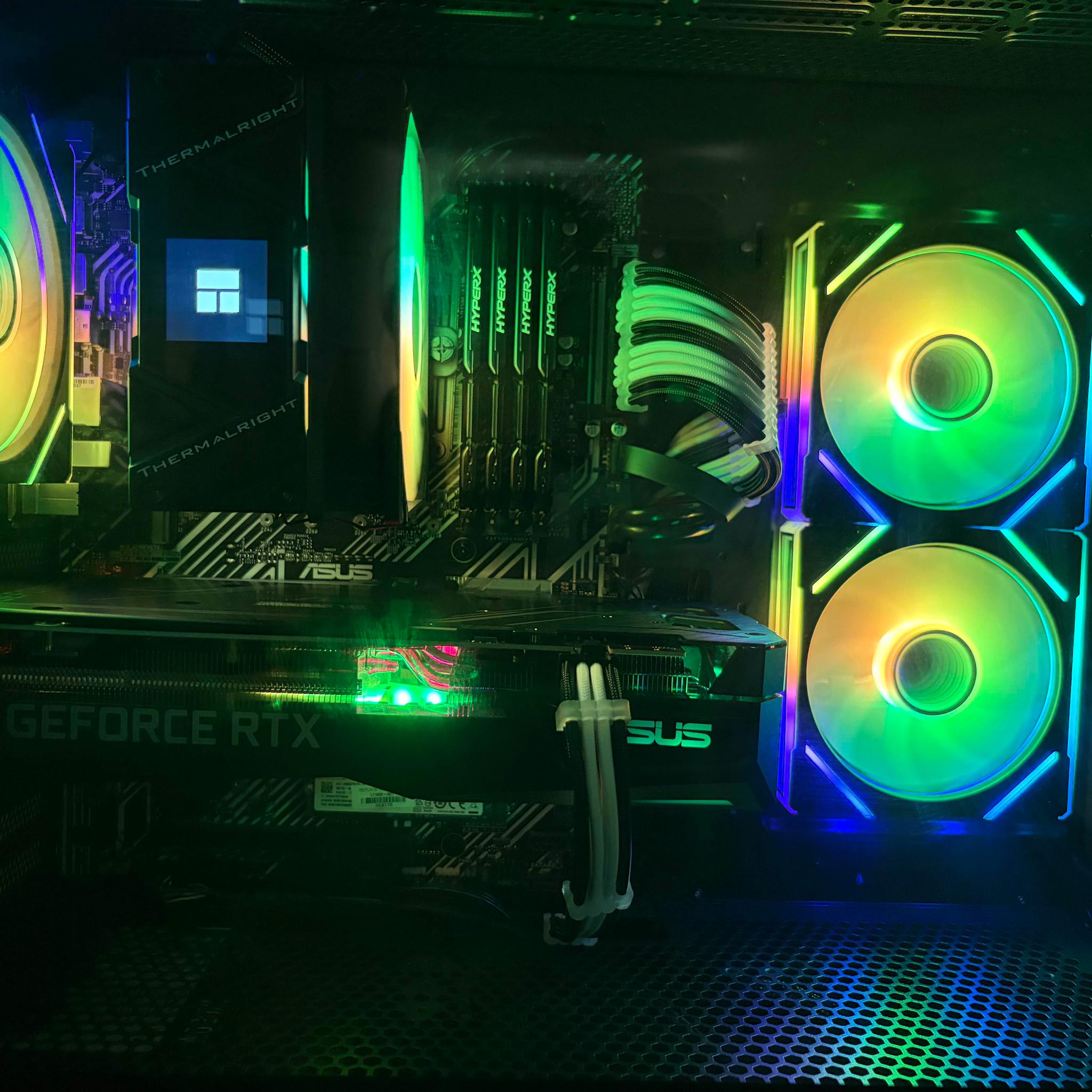 GAMING PC Build Asus Ko 3060 Ti Intel I5 10400F