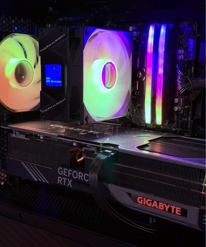 RTX 4080 Gaming PC 🔥 Ryzen X3D • 32GB DDR5 • RGB LCD Build • 1440p/4K Beast