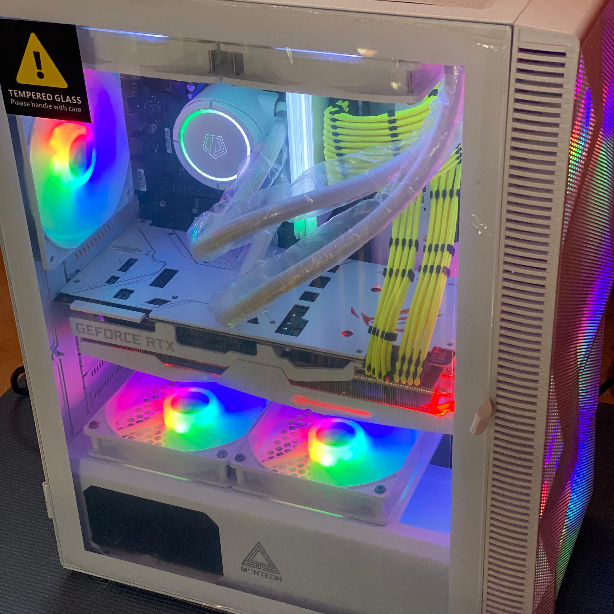 ASUS Rog Strix RTX 2080TI-Ryzen 5 5600X-16GB Corsair Vengeance RAM-1TB M.2 NVMe SSD-Windows 11 