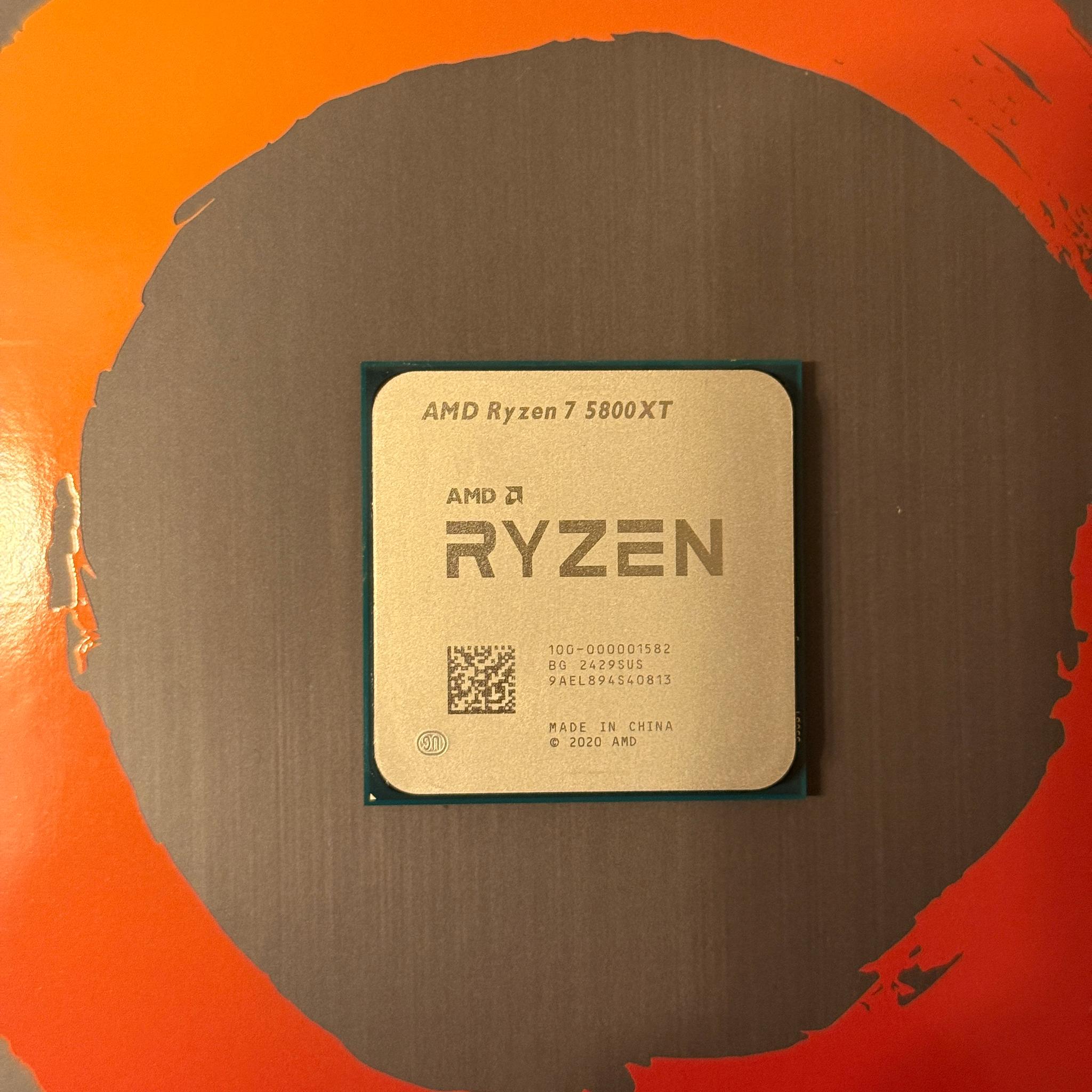 Used AMD Ryzen 7 5800XT Like New Condition