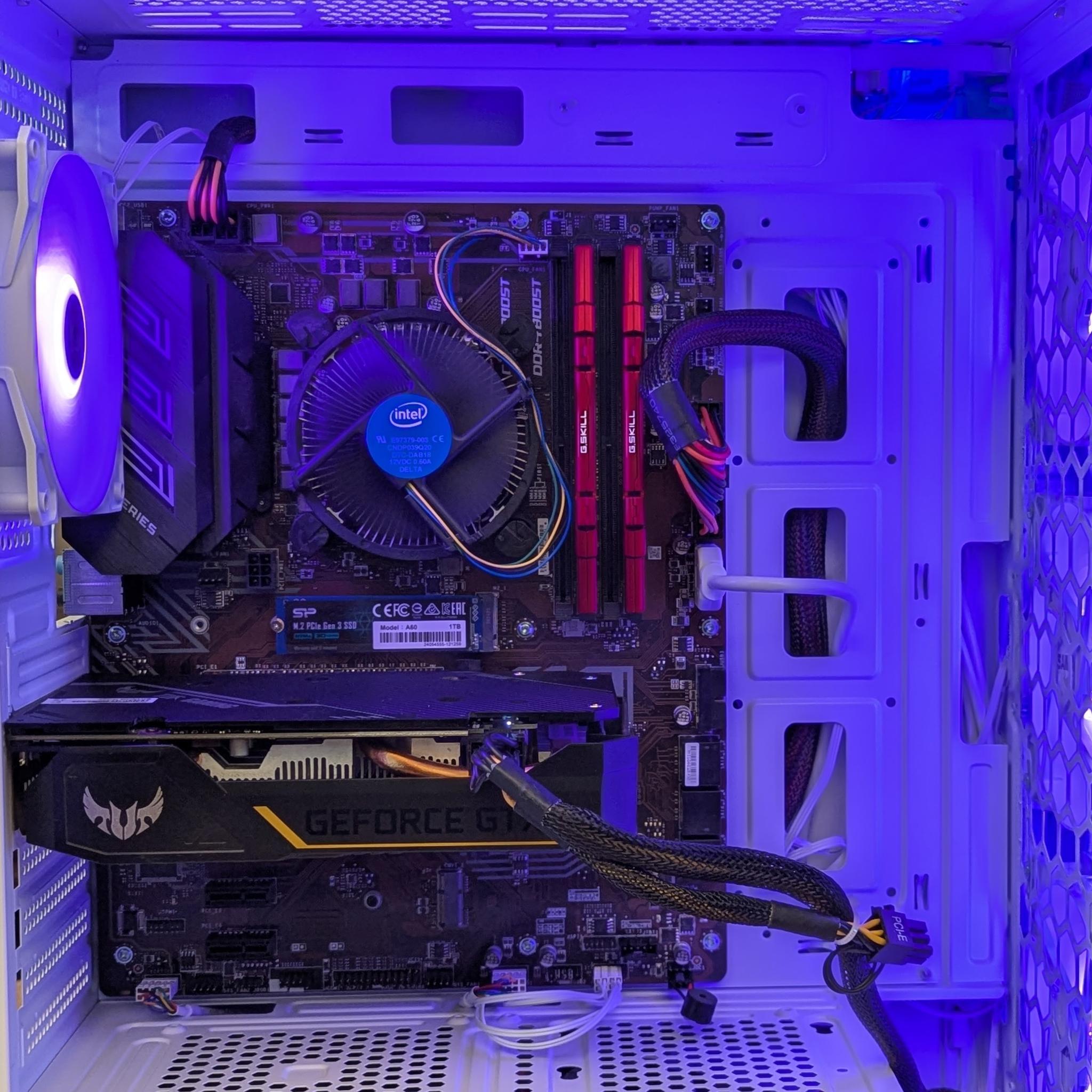 🛡️ BaxCalibur | 1660 Super | i3-9100 | Clean White Starter Build | 16GB DDR4 | 1TB NVMe