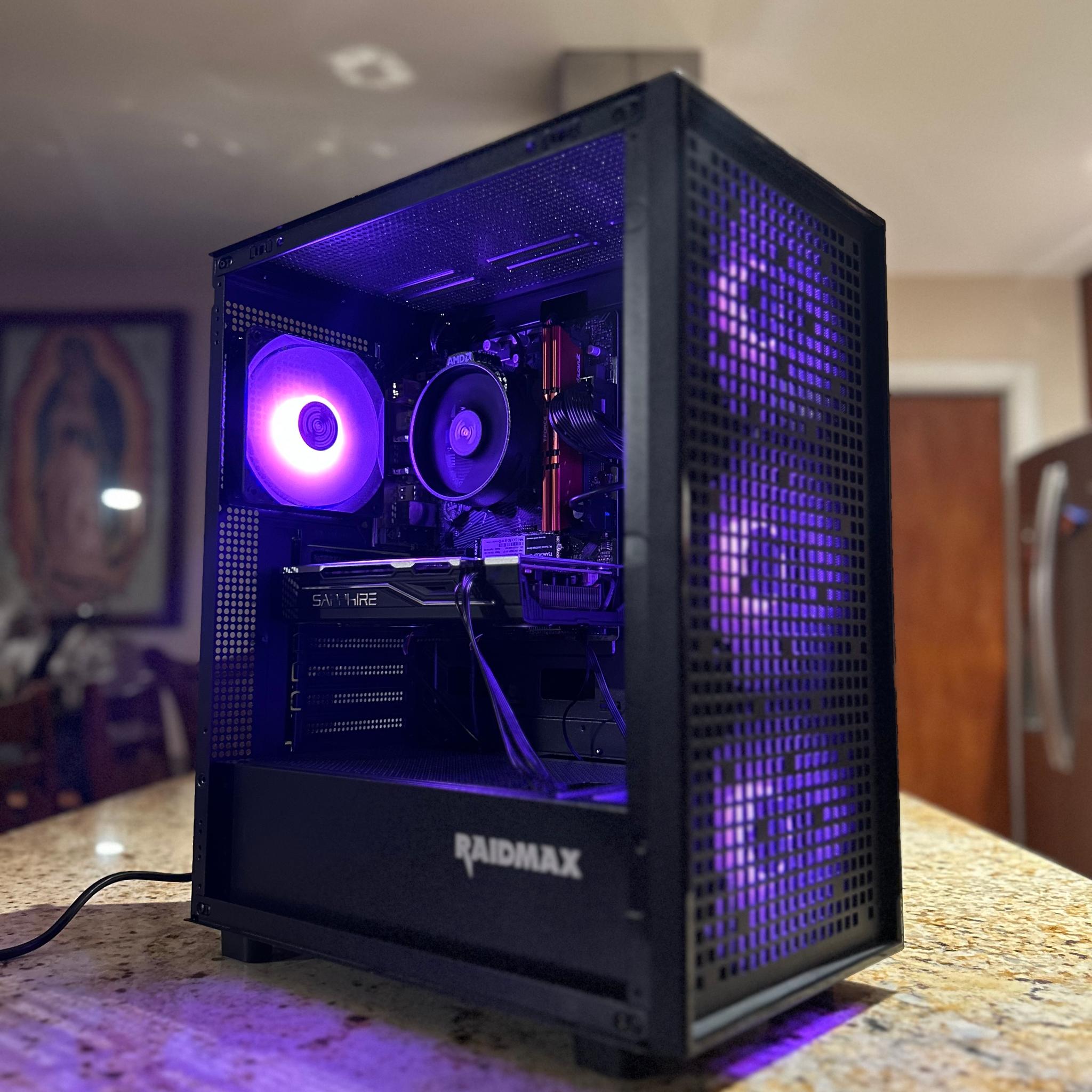 Budget Gaming PC | RX 580 8GB | RYZEN 5 3600 | 16GB RAM | 500GB SSD | WIN 11
