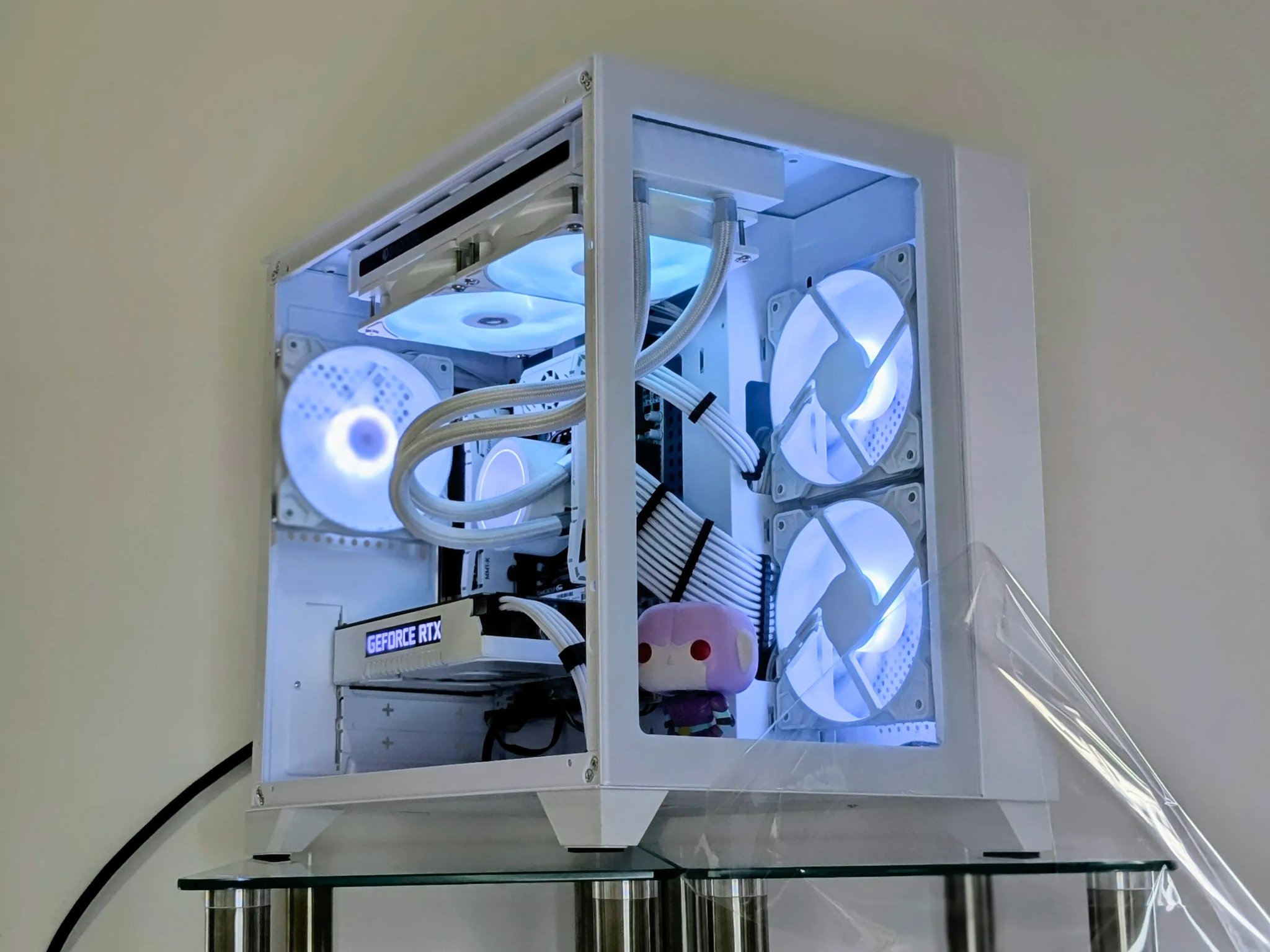 ⚪️ALL/WHITE HiT⚪️Liquid-Cooled💧⚪️RTX 2060⚪️I7-5930K@4.3GHz⚪️16GB(2x8GB) DDR4⚪️1TB PCIE SSD⚪️700w PSU
