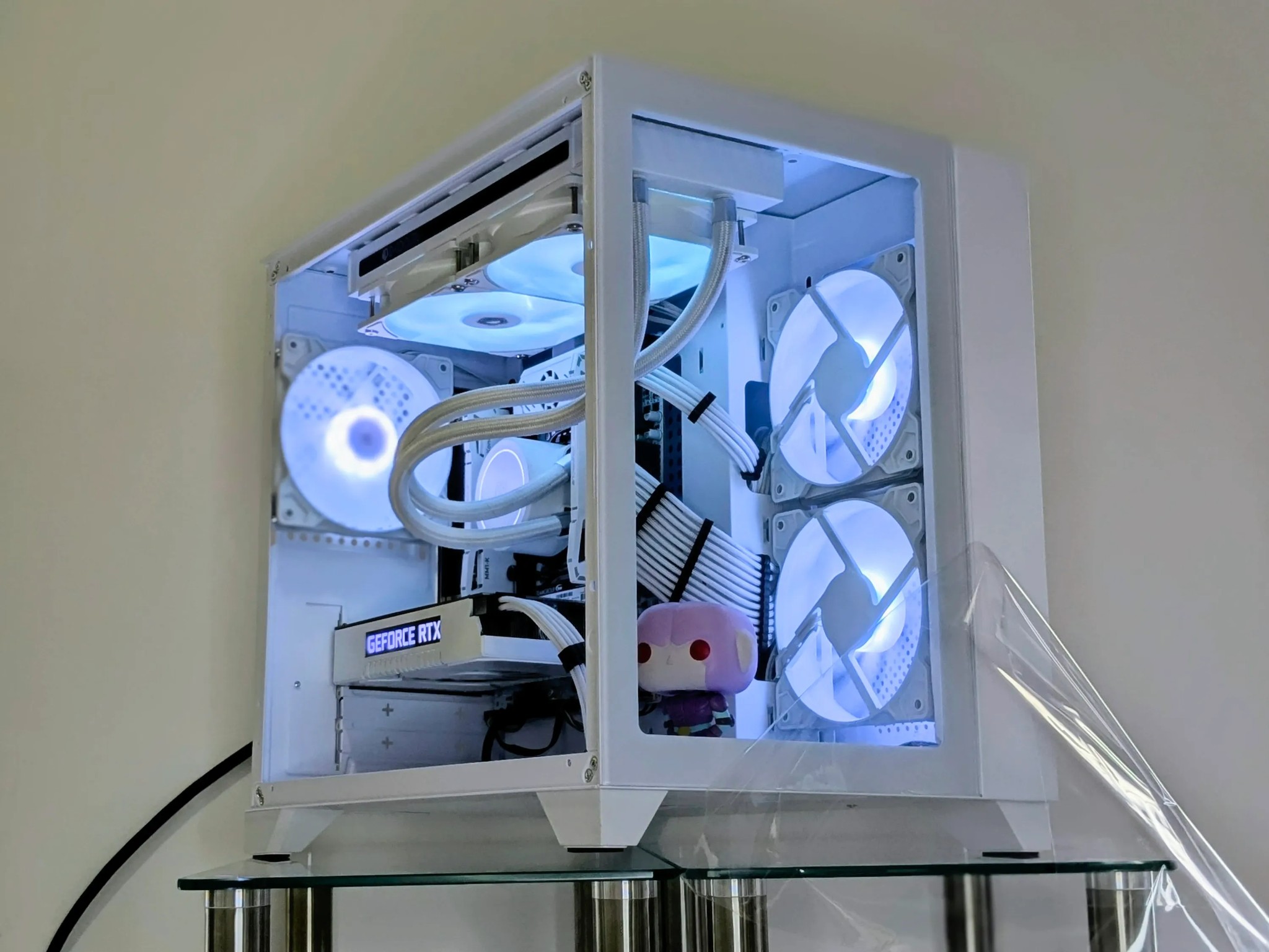 ⚪️ALL/WHITE HiT⚪️Liquid-Cooled💧⚪️RTX 2060⚪️I7-5930K@4.3GHz⚪️16GB(2x8GB) DDR4⚪️1TB PCIE SSD⚪️700w PSU