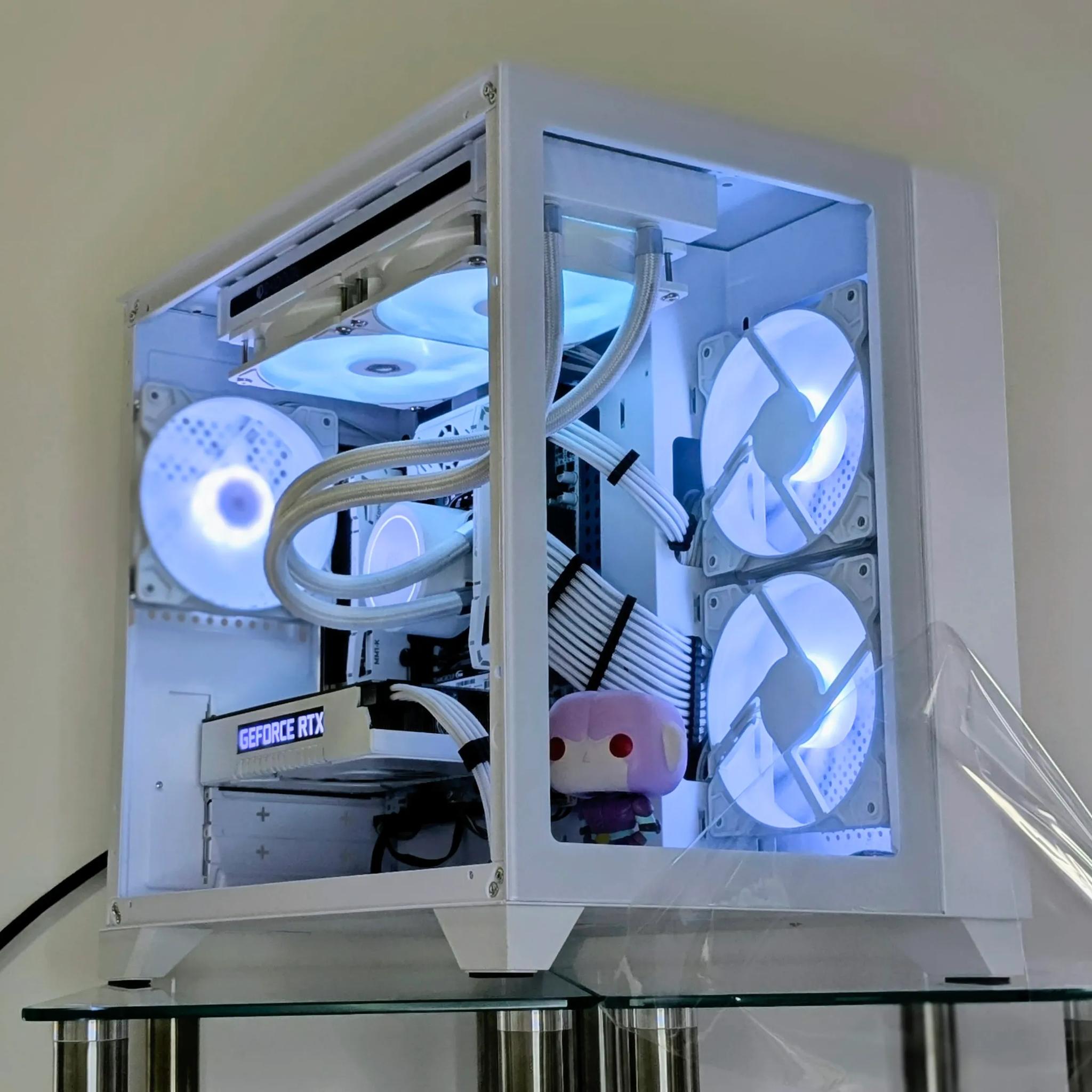 ⚪️ALL/WHITE HiT⚪️Liquid-Cooled💧⚪️RTX 2060⚪️I7-5930K@4.3GHz⚪️16GB(2x8GB) DDR4⚪️1TB PCIE SSD⚪️700w PSU
