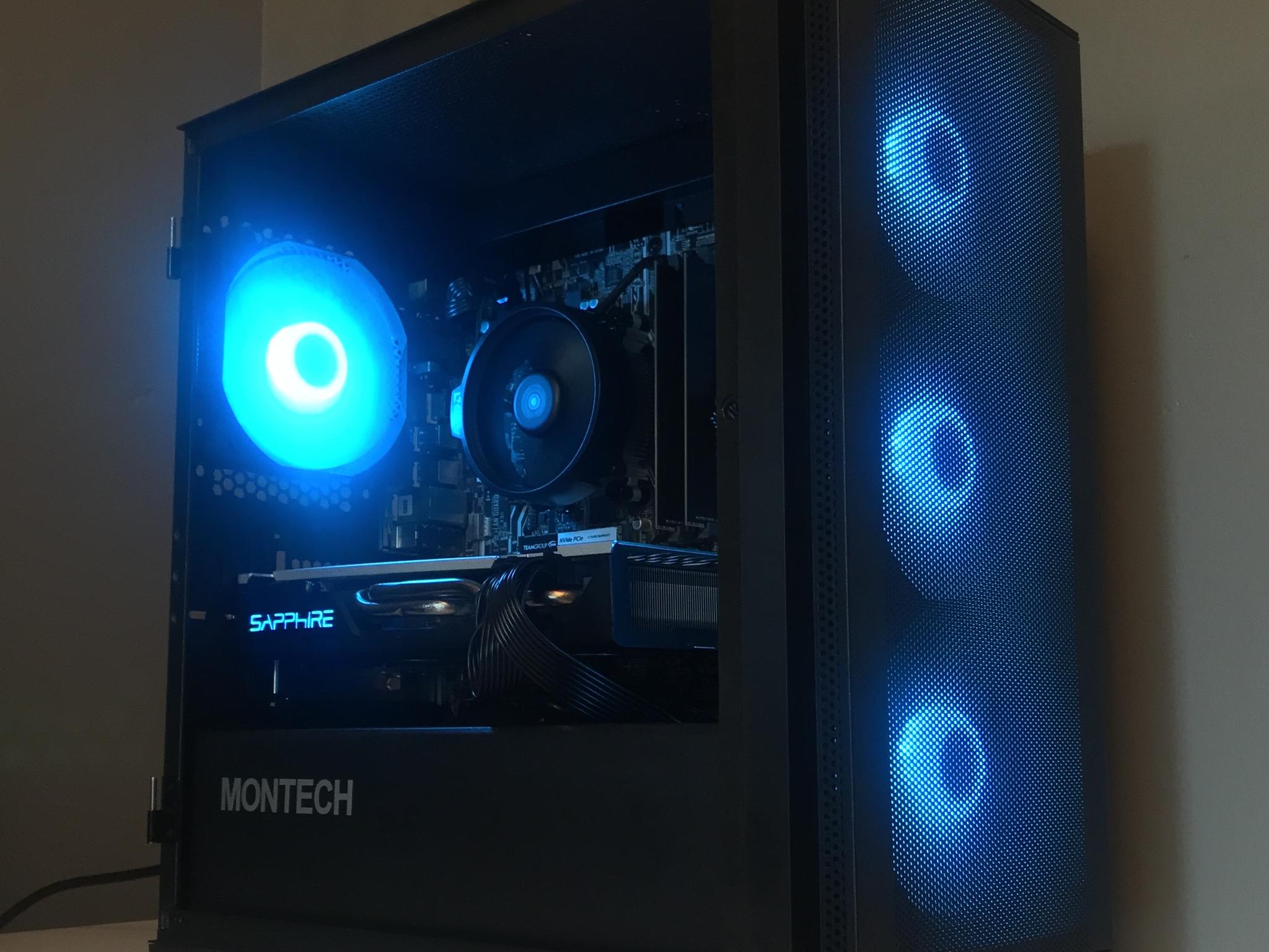 🫐Budget Gaming Computer |WIFI| Ryzen 5 1400 | RX 580 8GB | 16GB RAM | 512GB NVME SSD | Win 10 Pro🫐