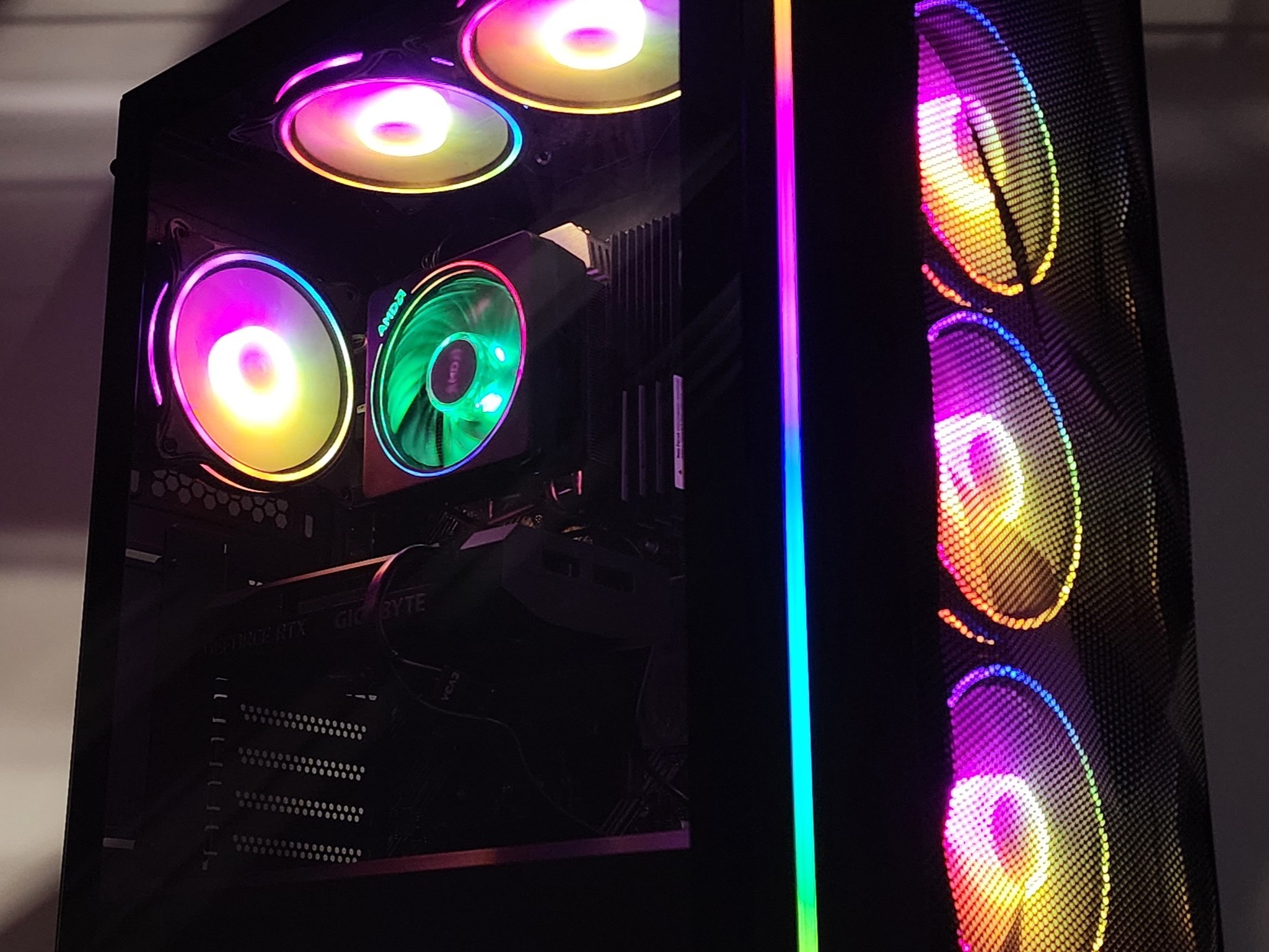 Gaming PC Ryzen 7 5800XT 32GB RAM 1TB SSD RTX 3060 12GB Windows 11 Computer