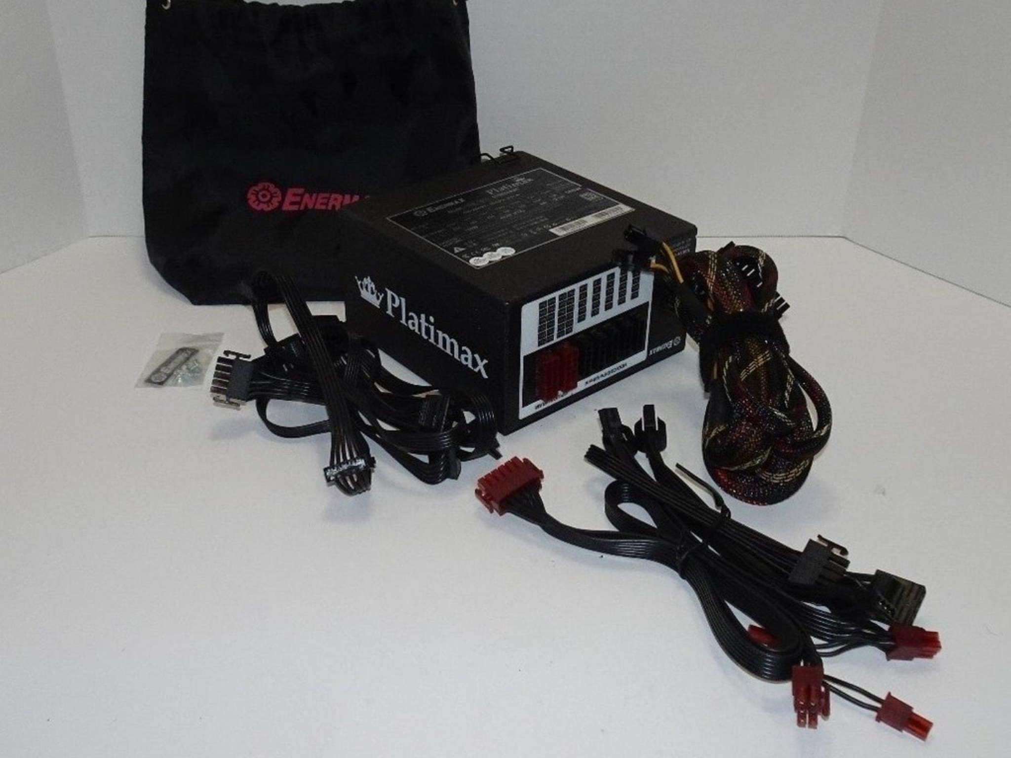 READ FOR PARTS NOT WORKING Platimax 500 Watt Modular Power Supply