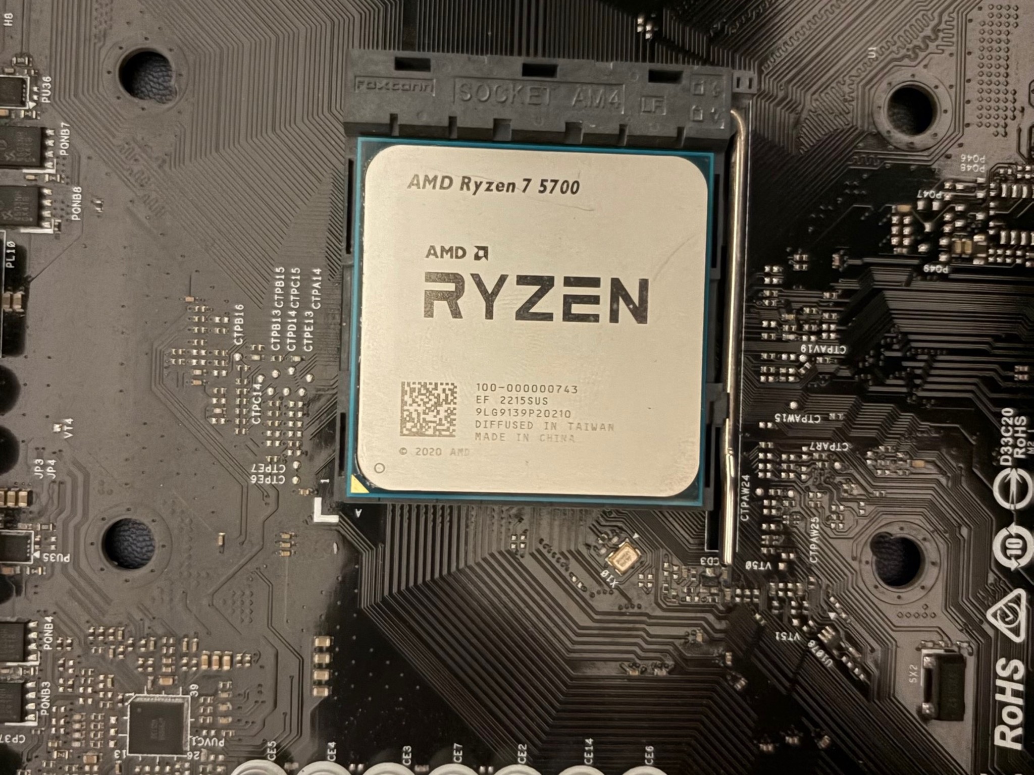 AMD Ryzen 7 5700 & BROKEN ASRock B550M-C