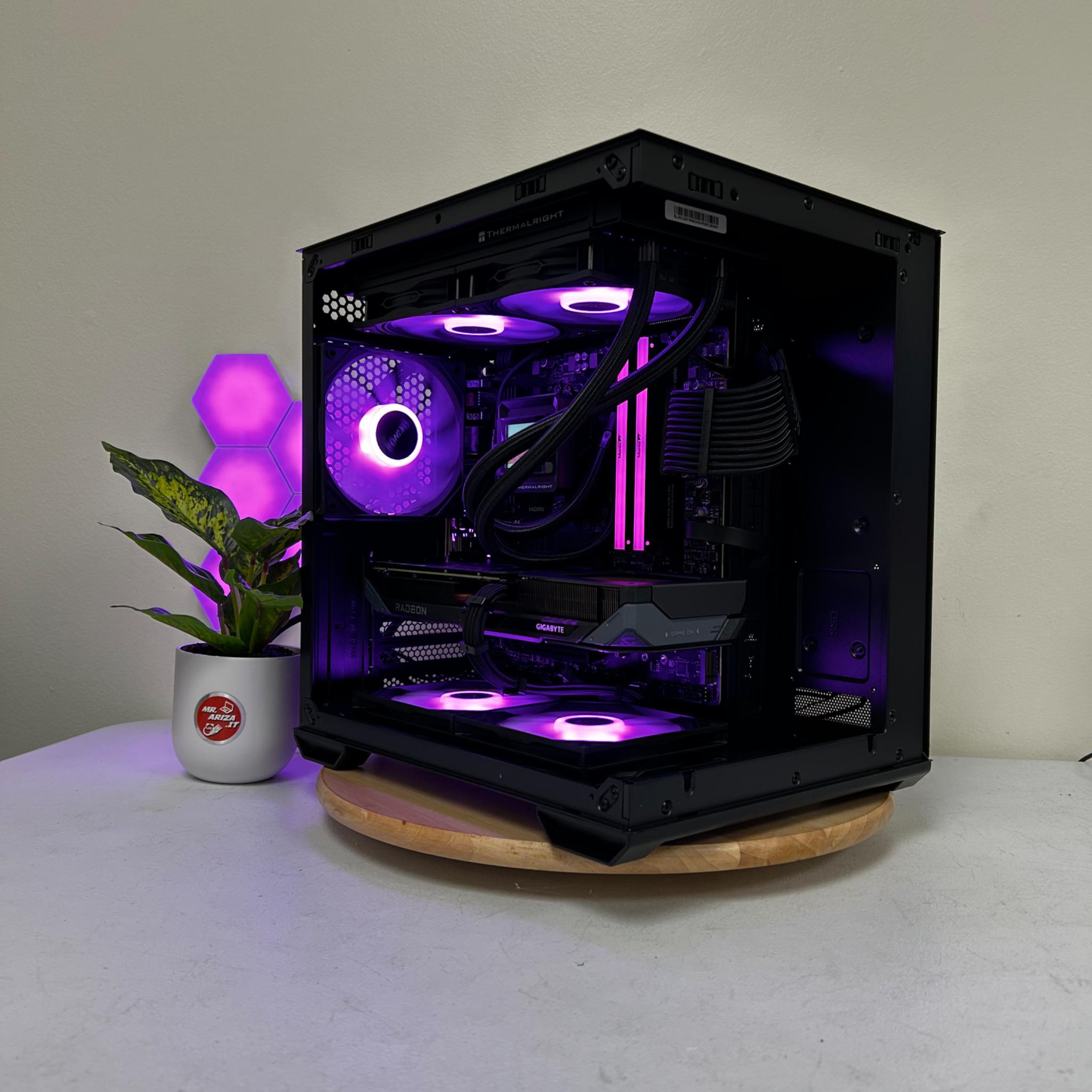 ⚔️ "Nebula Frost” R7 5800XT/32GB/1TB/ RX 9060 XT 16 GB