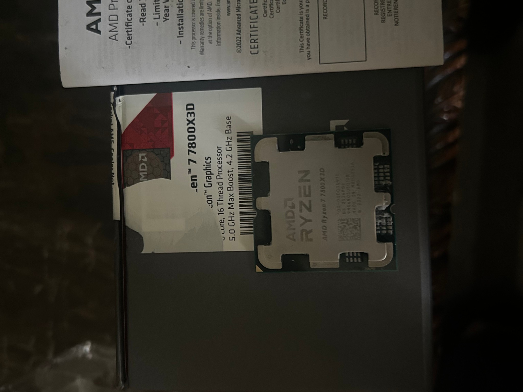 AMD Ryzen 7 7800X3D