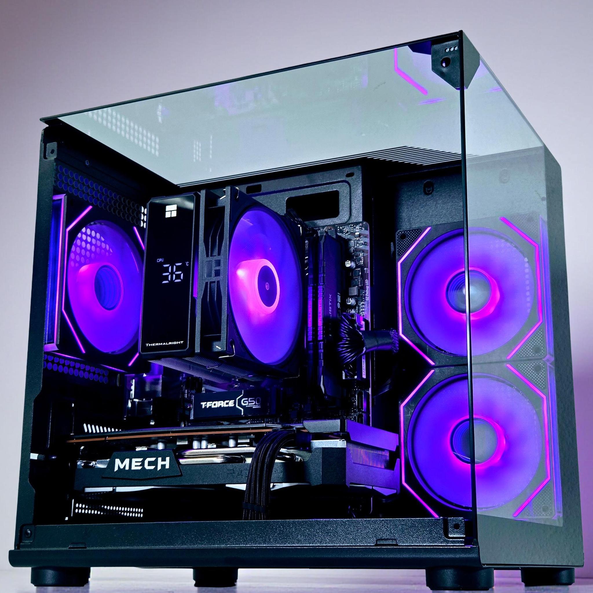 ✨🟥🎮All AMD Gaming PC🔴AMD RX 6600 8GB🔴AMD Ryzen 5 3600 6 core🔴16GB DDR4🔴512GB NVME