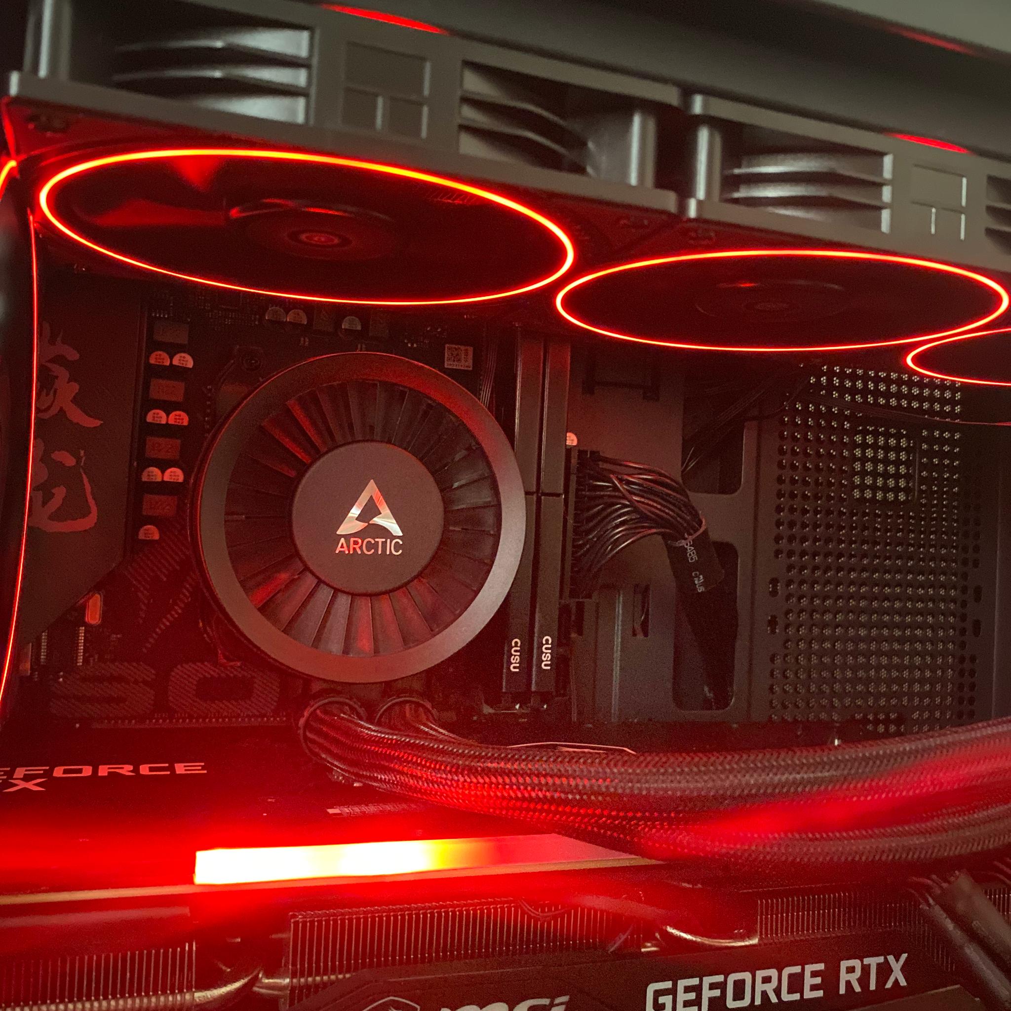 HIGH/MID RANGE WATER COOLED PC |RTX 3070 TRIO| RYZEN 7 3700X|