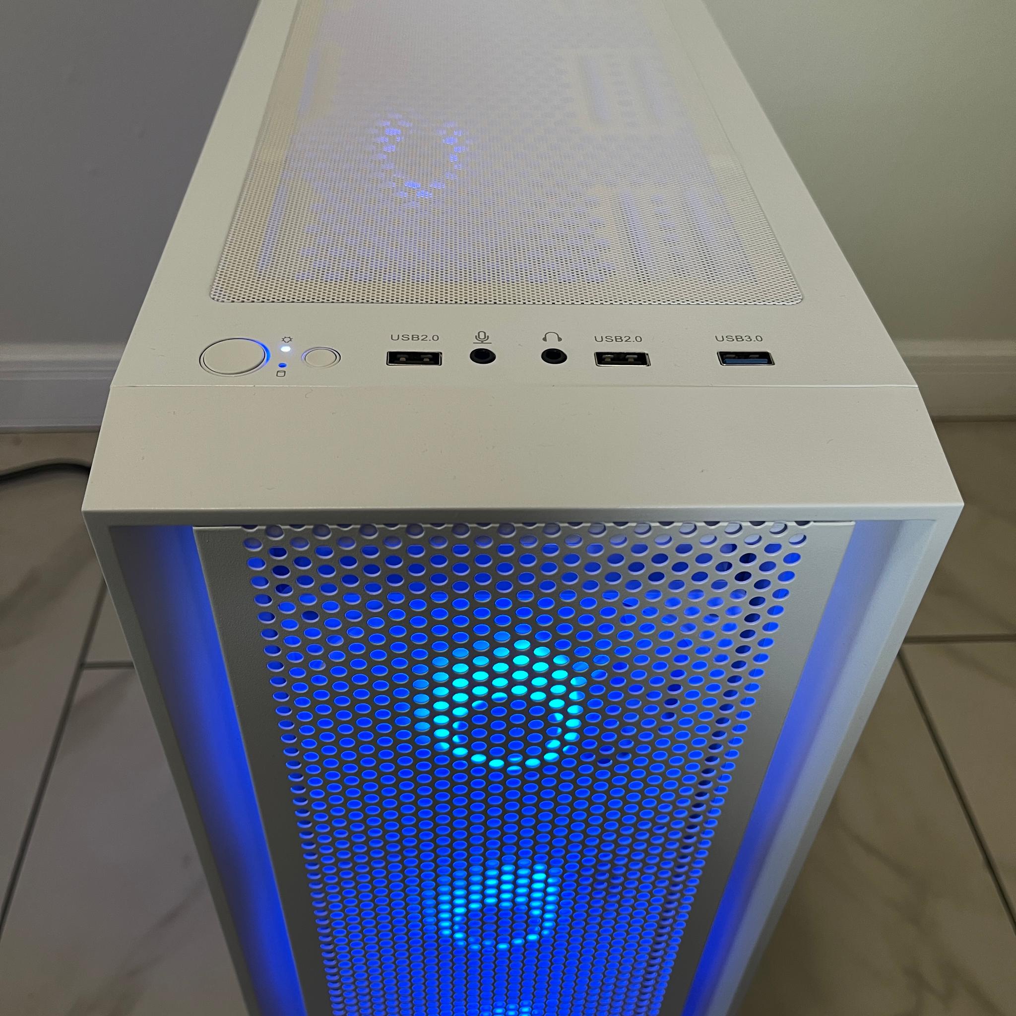 NVIDIA GTX 1060, Intel Core i3-10100, 12GB RAM, 1TB Storage, Gaming PC w/ Wi-Fi & BT