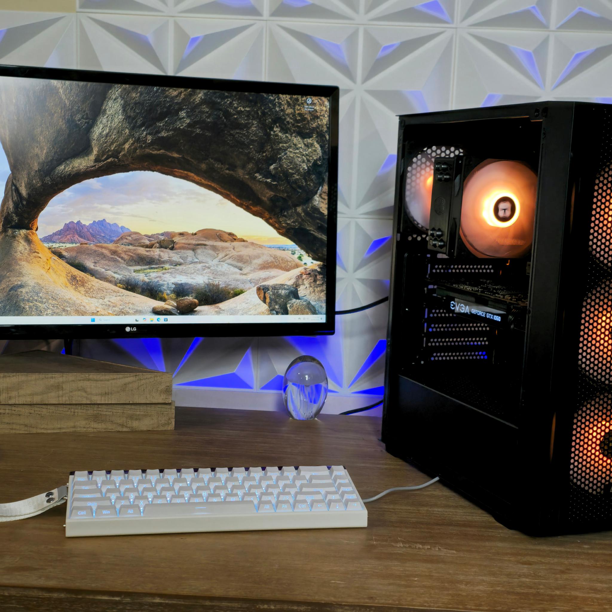 Intel I7 7700 Budget Gaming PC Nvidia GTX 1060 16GB Ram 512GB SSD
