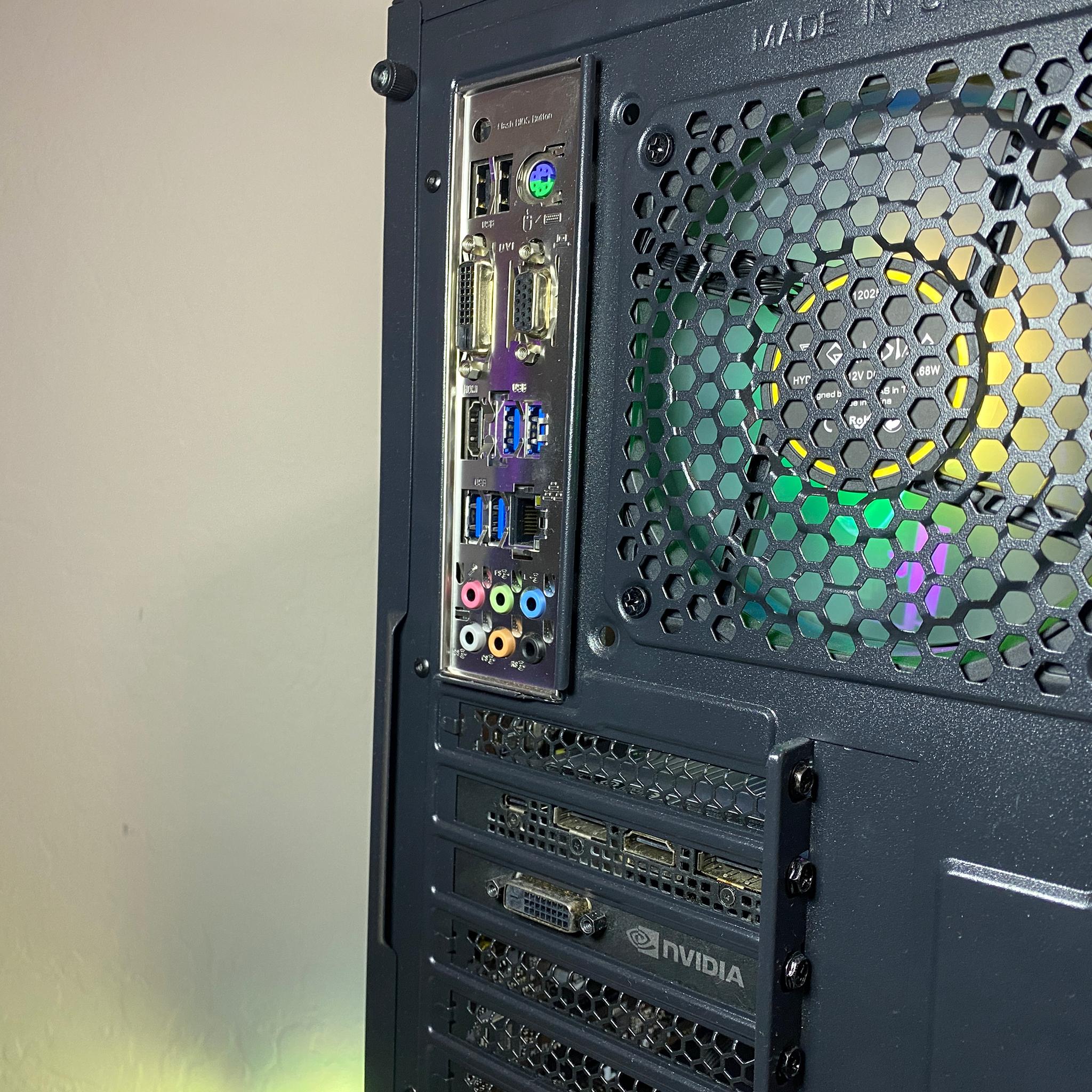 Custom Built High End 32GB RAM RYZEN 5 NVIDIA 2070 Water Cooled Gaming PC Computer