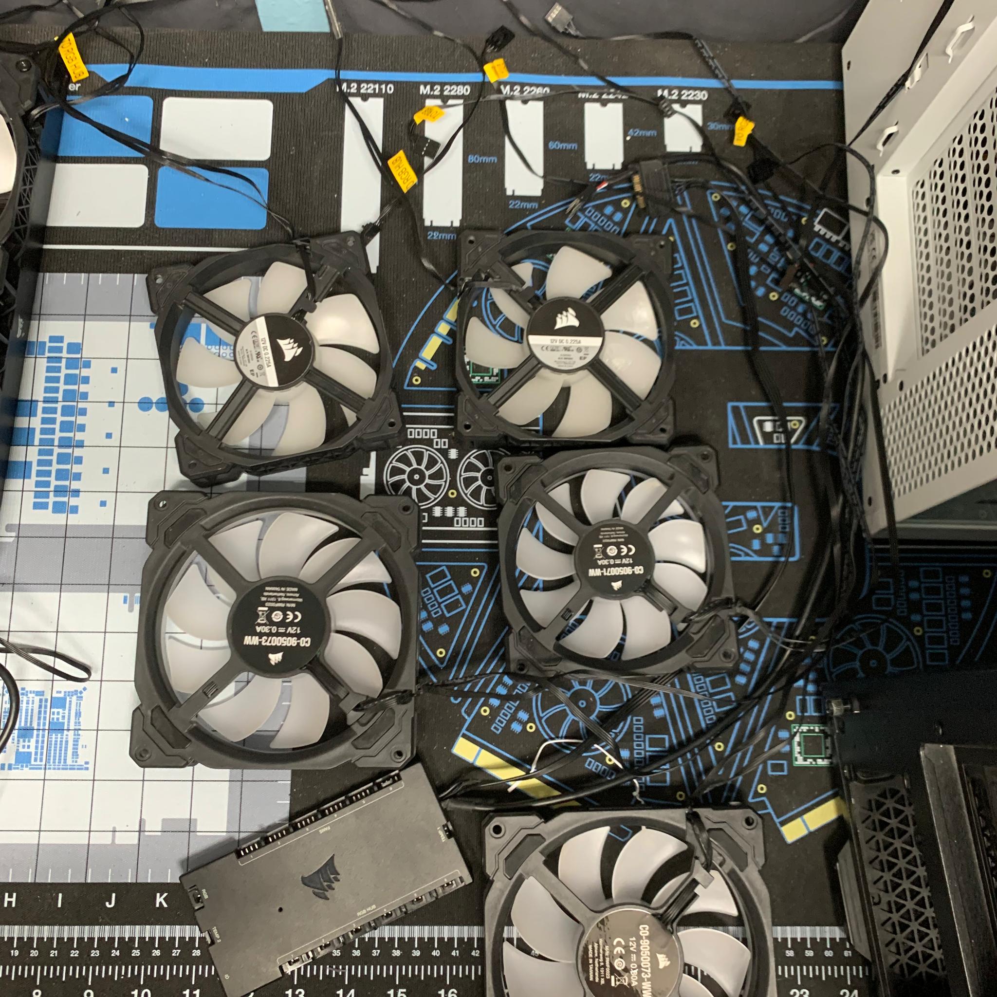 Corsair RGB Cooling Parts Lot