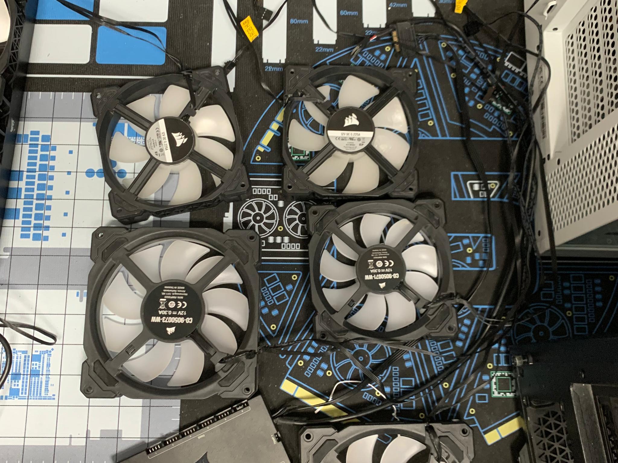 Corsair RGB Cooling Parts Lot