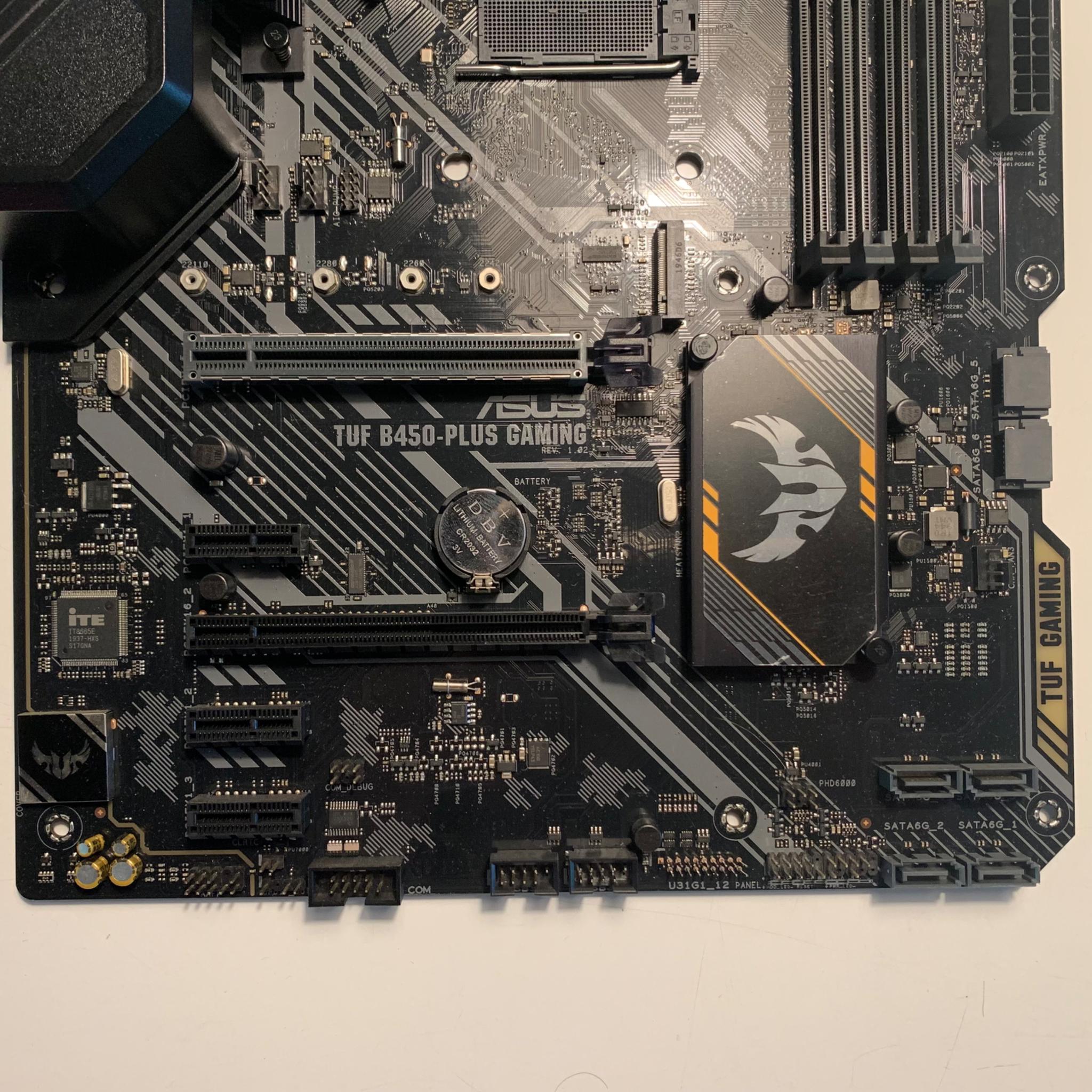 2 B450 Motherboards - FOR PARTS!!!
