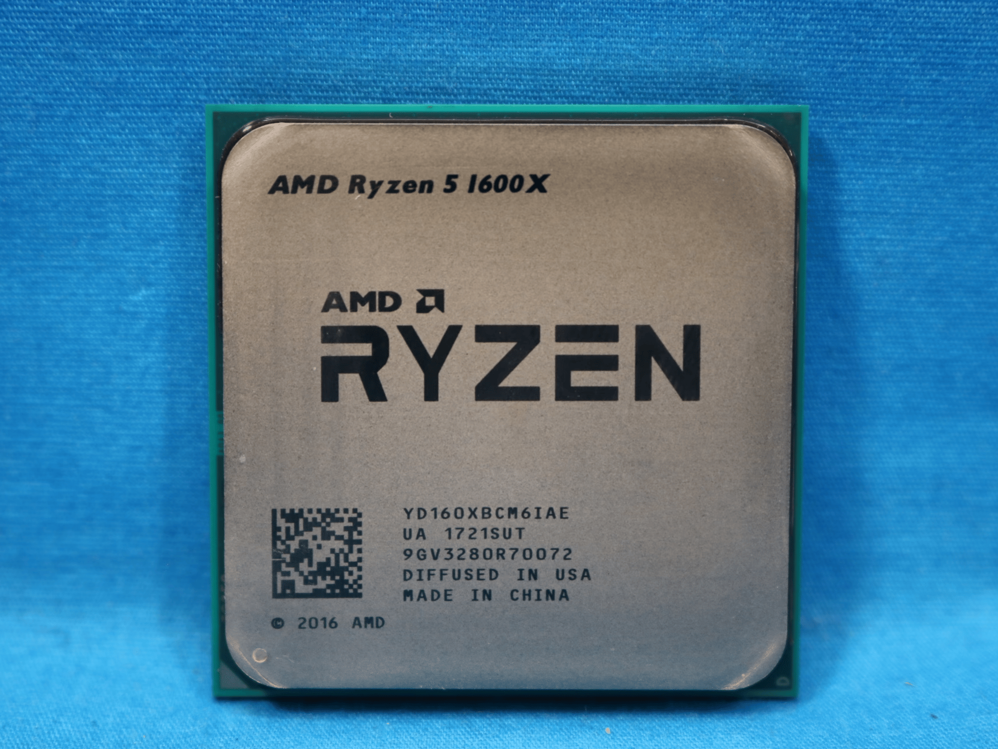 AMD Ryzen 5 1600X 3.6-4.0GHz Socket AM4 6-Core 12-Thread 16MB Desktop CPU YD160XBCM6IAE